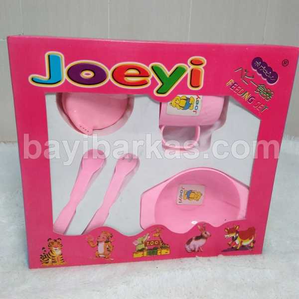 Feeding set merk JOEYI Pink (K)