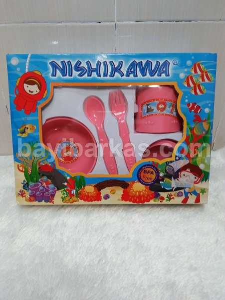 Feeding Set NISHIKAWA 'NS 83-03' Pink (K)