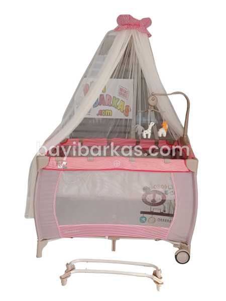 Box Bayi / Tempat Tidur Bayi Parasut BABYDOES Coklat *SECOND (BP. MFA)