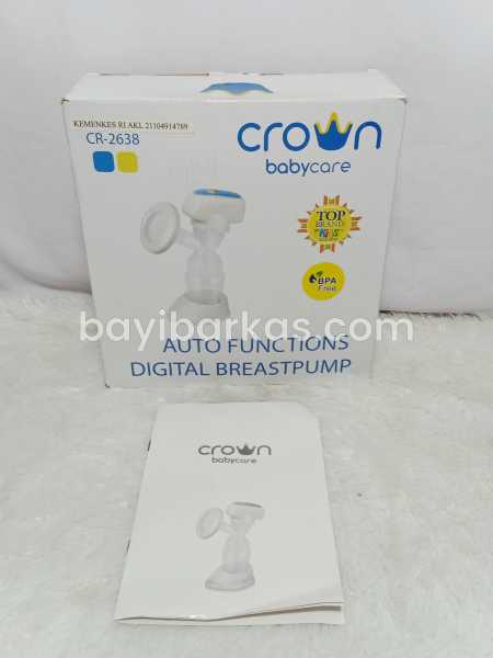 Pompa Asi / Breast Pump Digital CROWN "CR-2638" *SECOND