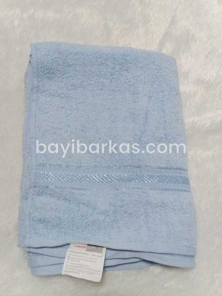 Handuk Tanggung  Dewasa merk Merah Putih (B) warna biru muda (EX-KADO)