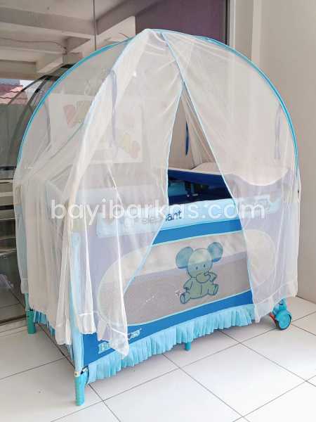 Box bayi / tempat tidur bayi BABY DOES The Pet Shop 2 "Elephant" (Biru) *Second 