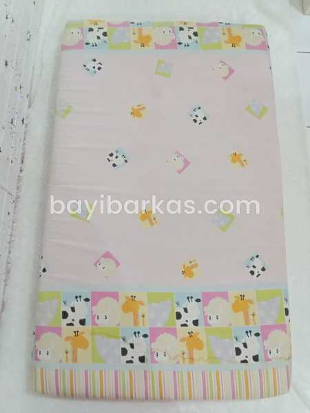 Kasur Mattlas Perlak Pink motif *Second