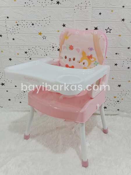 Booster Seat / kursi makan 4in1 SUGAR BABY Sit On Me "Sugar Sakura" *EX-KADO (BP. KNF)