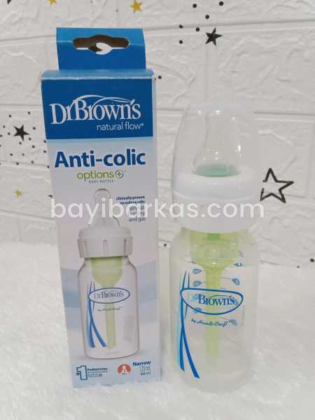 Botol Susu merk DR.BROWN'S 120ml Anti Colic *SECOND