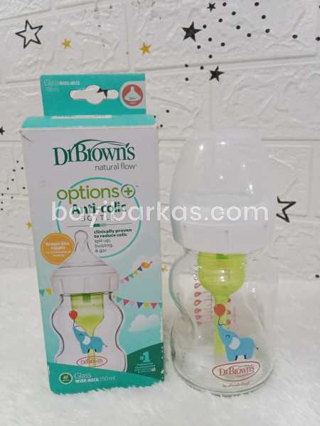 Botol Susu merk DR.BROWN'S 150ml Anti Colic *EX-KADO