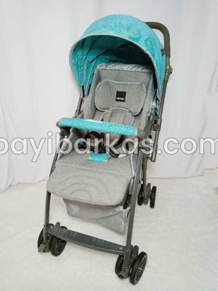 Stroller BABYDOES "EASYLITE" warna Abu Tosca *Second (BP. MA)