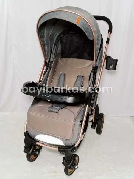 Stroller merk PLIKO type FALCON Reversible Handle *Abu (SECOND) (BP.MFA)