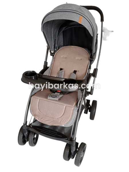 Stroller merk PLIKO "STREAM" Abu-abu *Second (BP.NFA)