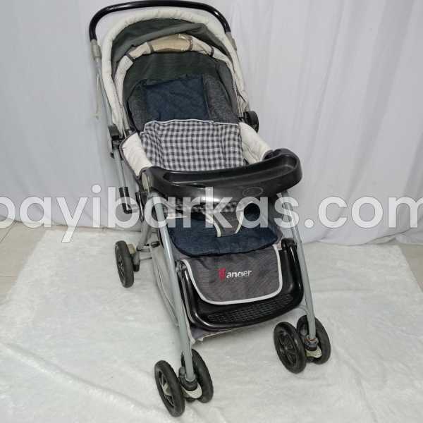 Stroller 2in1 Pliko 'Ranger' Abu Cream *Second (BP - KA)