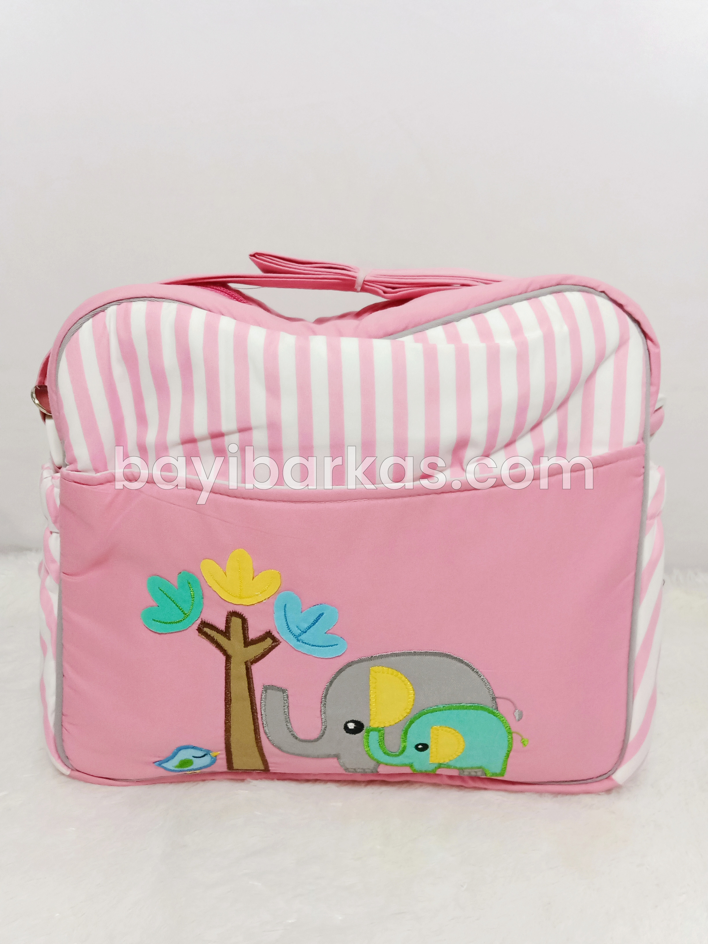 Tas Pergi Bayi merk OMILAND "OBT-4226" Pink *EX-KADO