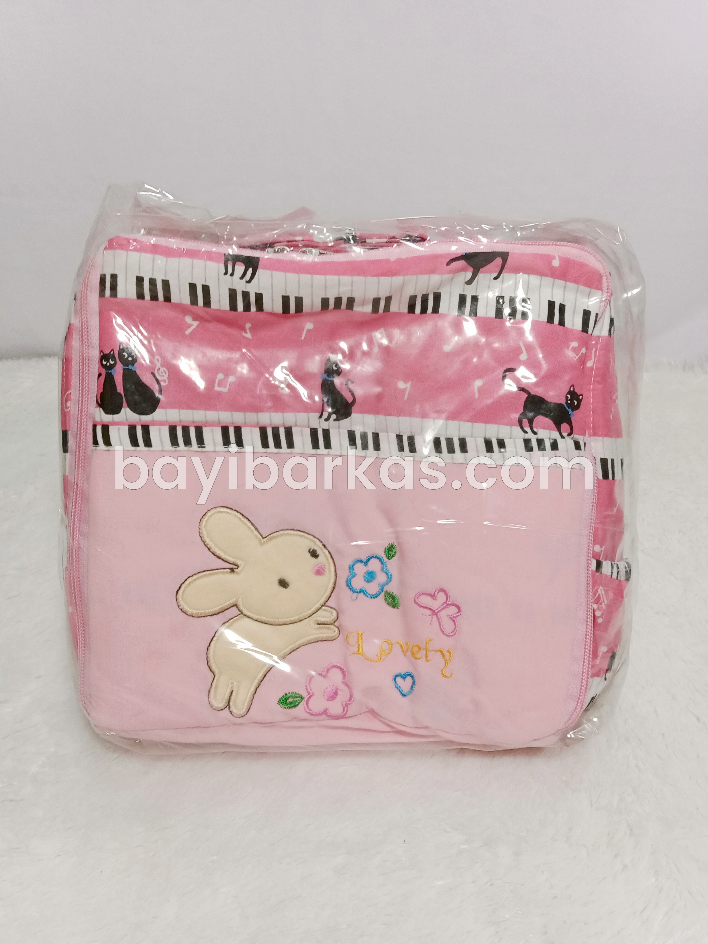 Tas Pergi Bayi merk CHELYNA Pink *EX-KADO