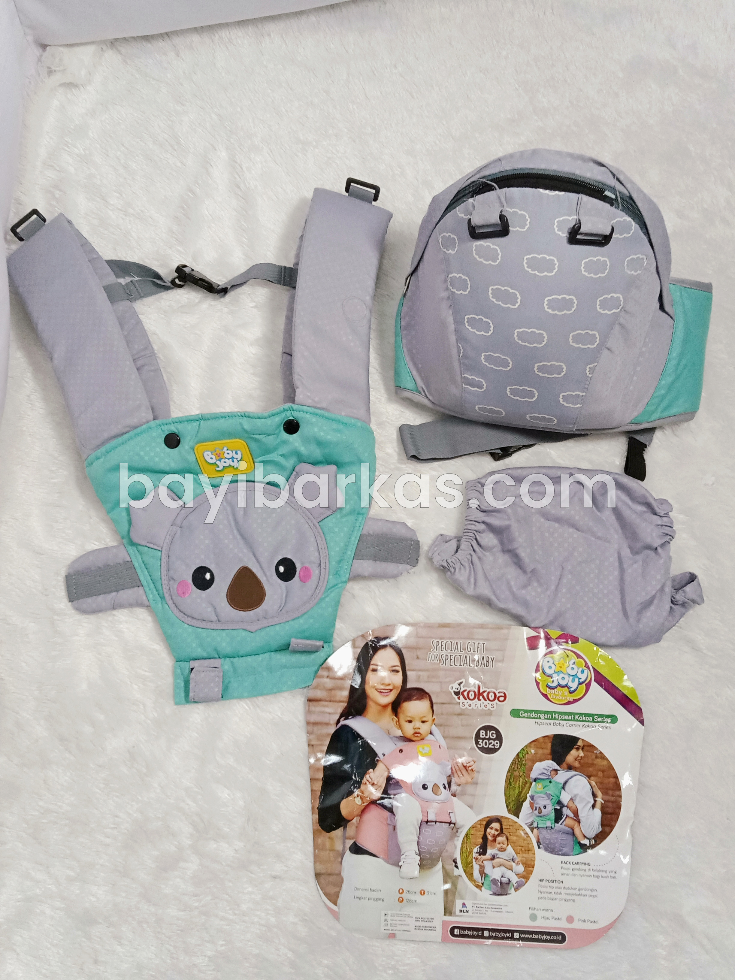 Gendongan Hipseat BABYJOY 'BJG-3029' kokoa series *Second 