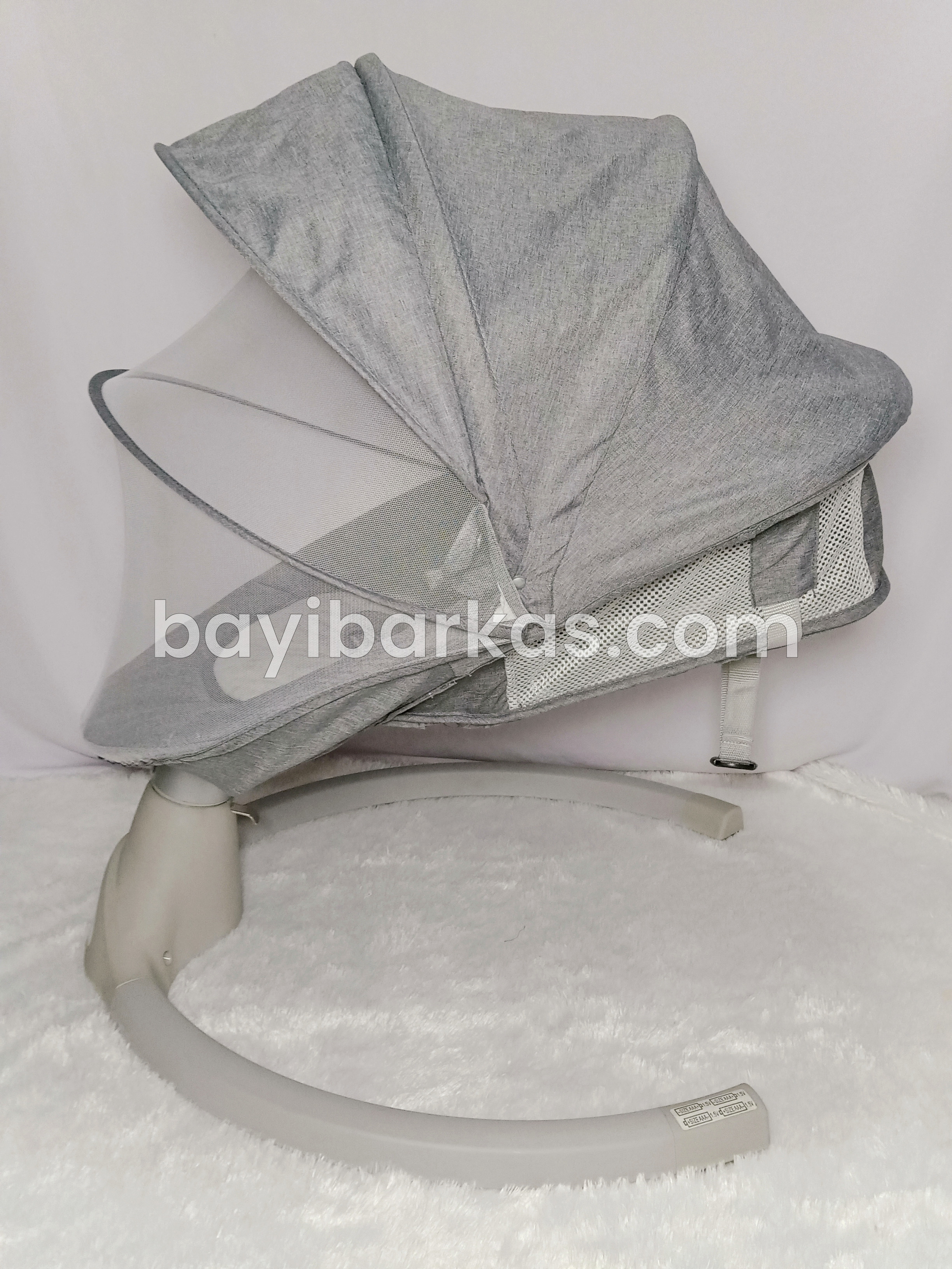 Baby Swing Automatic SUGAR BABY "HUG ME-06 BED" (GREY) *SECOND (BP.VA)