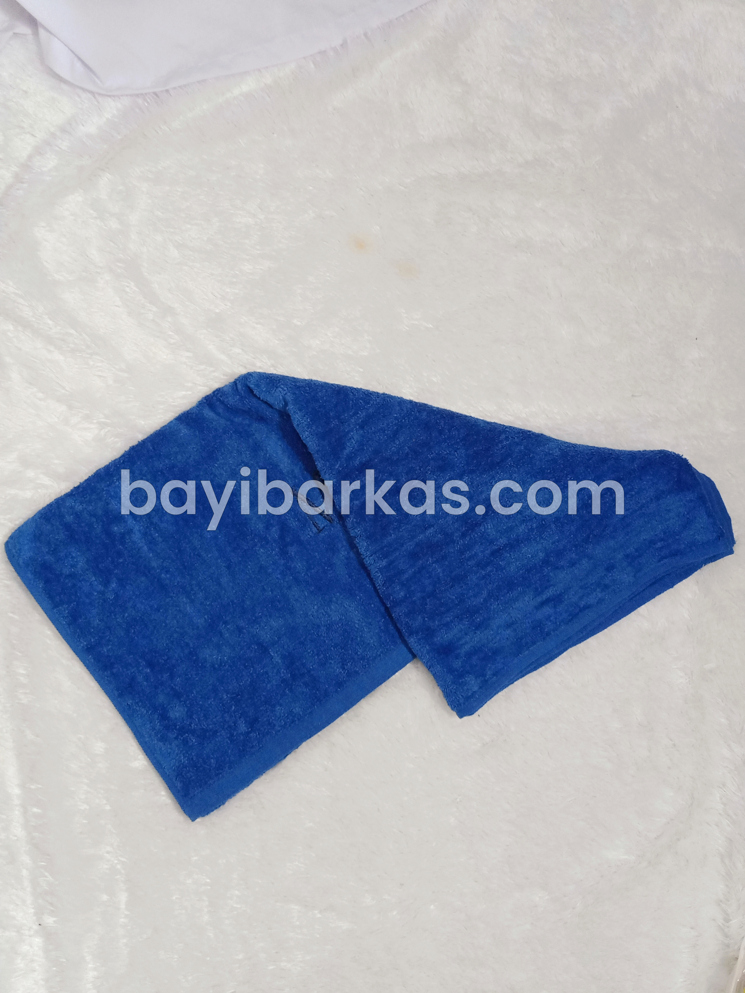 Handuk Tanggung  Dewasa merk MALBORO warna biru tua (EX-KADO)