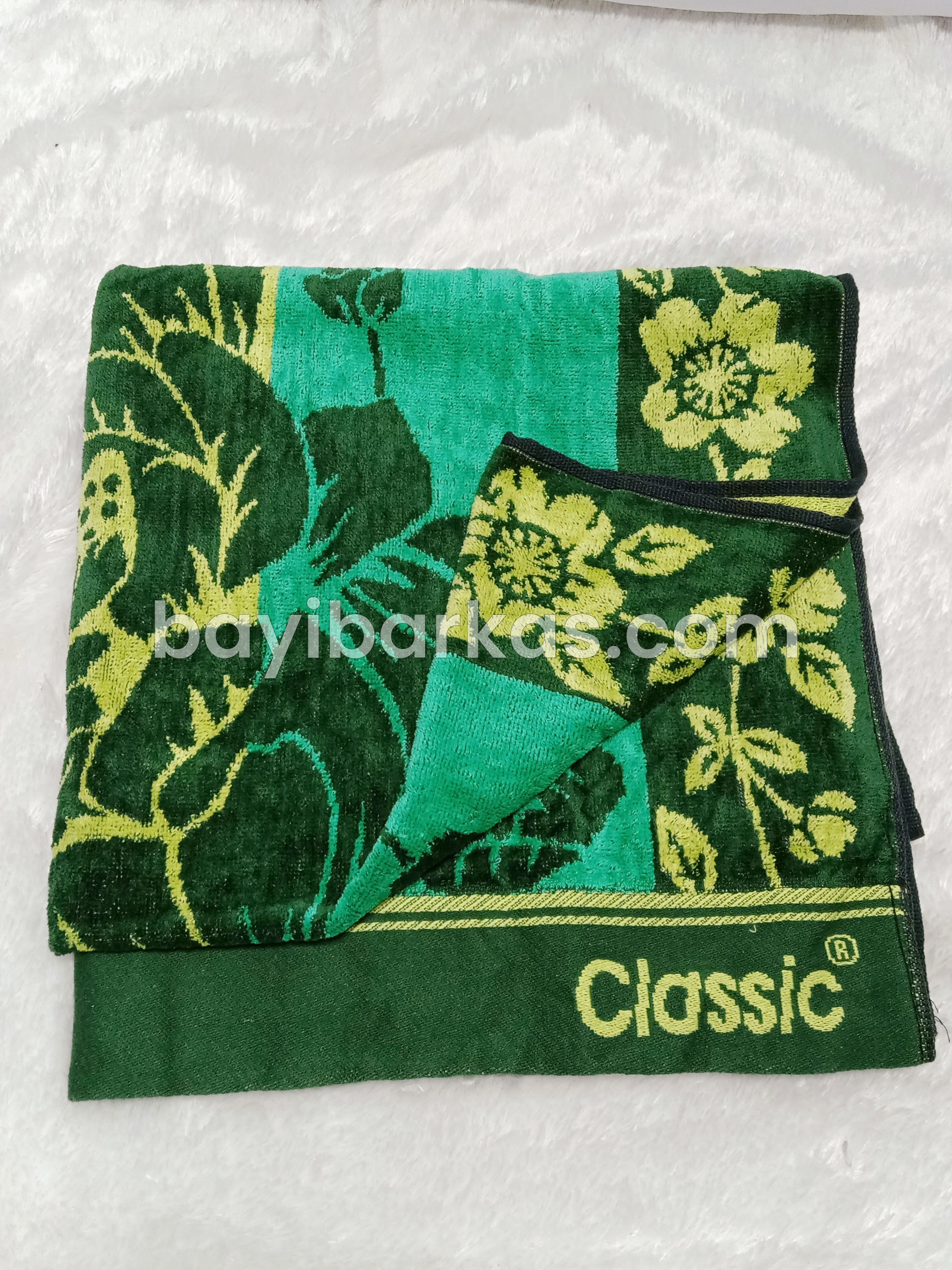 Handuk Jumbo Dewasa CLASSIC warna hijau (EX-KADO)