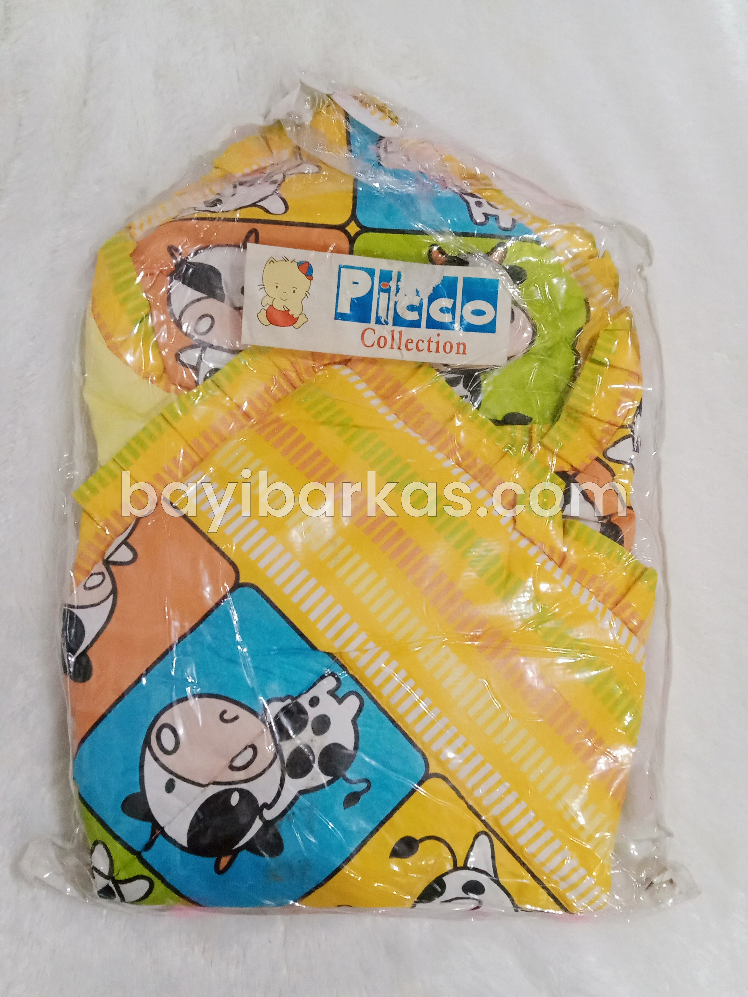 Selimut Tudung bayi PICCO kuning (EX-KADO)