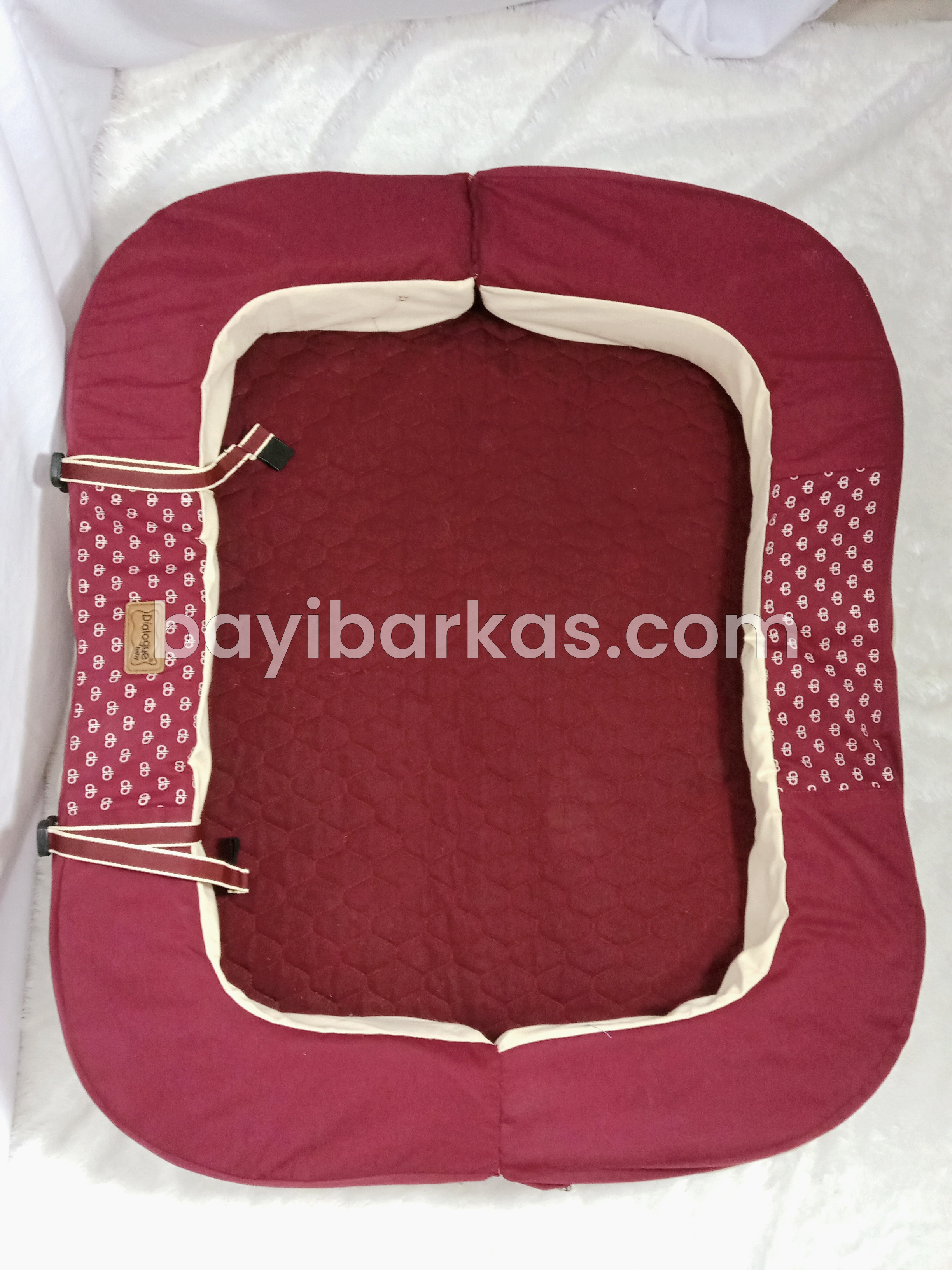 Kasur Kolam 2in1 DIALOGUE BABY 'DGK 9401' Maroon *Second