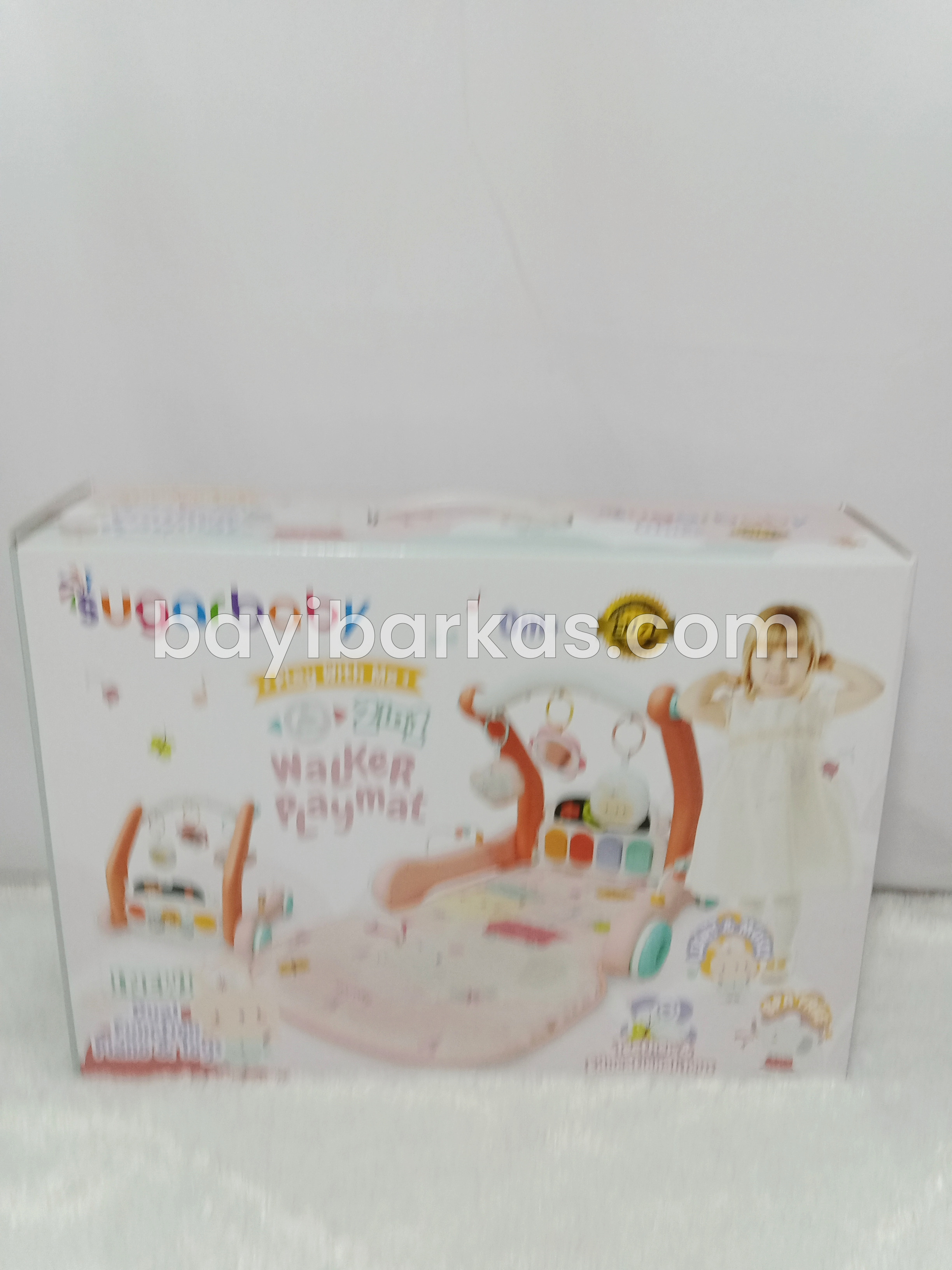 Walker Playmat 2in1 SUGAR BABY warna Peach (EX-KADO)