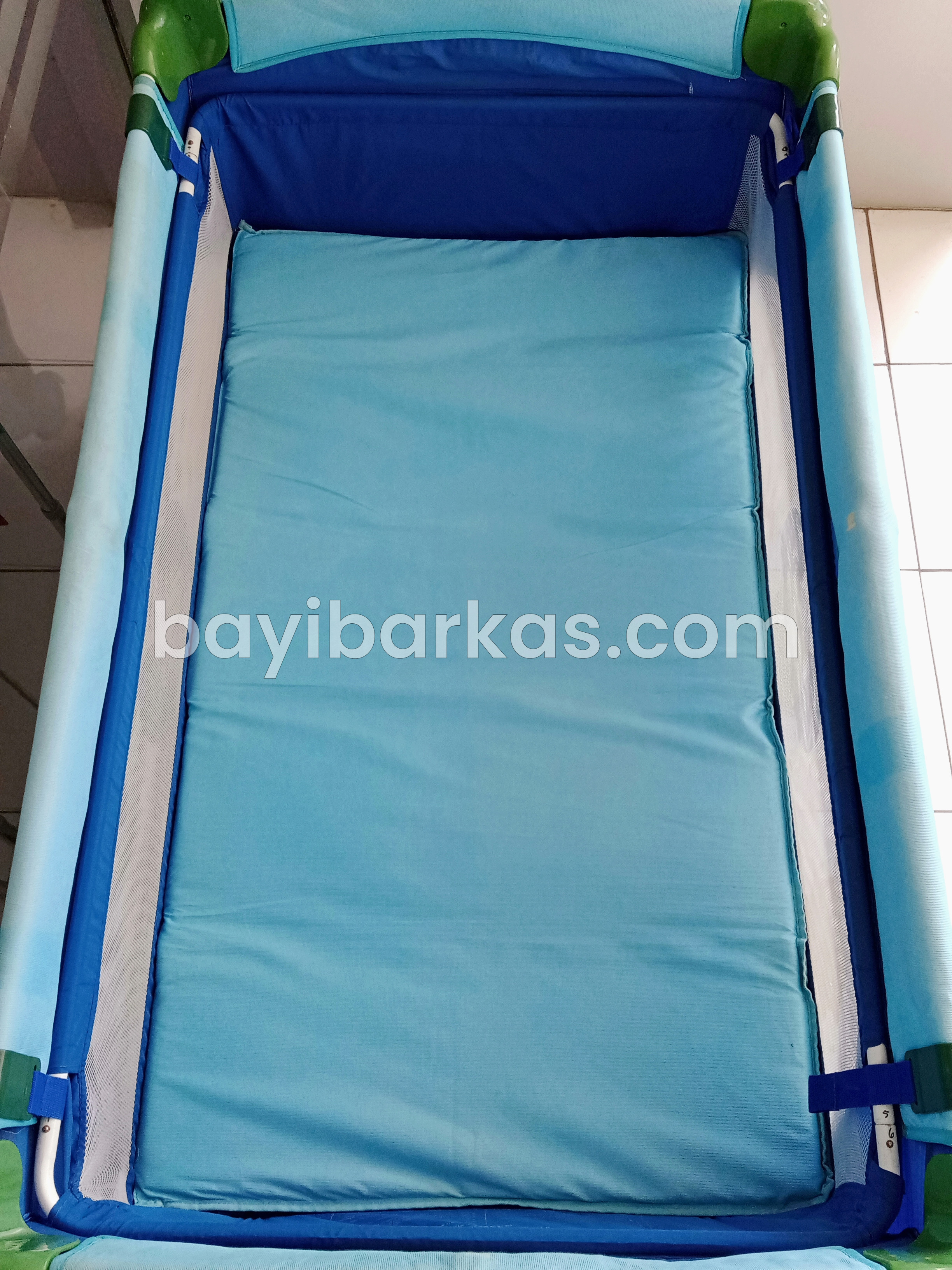 Box bayi / tempat tidur bayi BABY DOES The Pet Shop 2 "Elephant" (Biru) *Second 