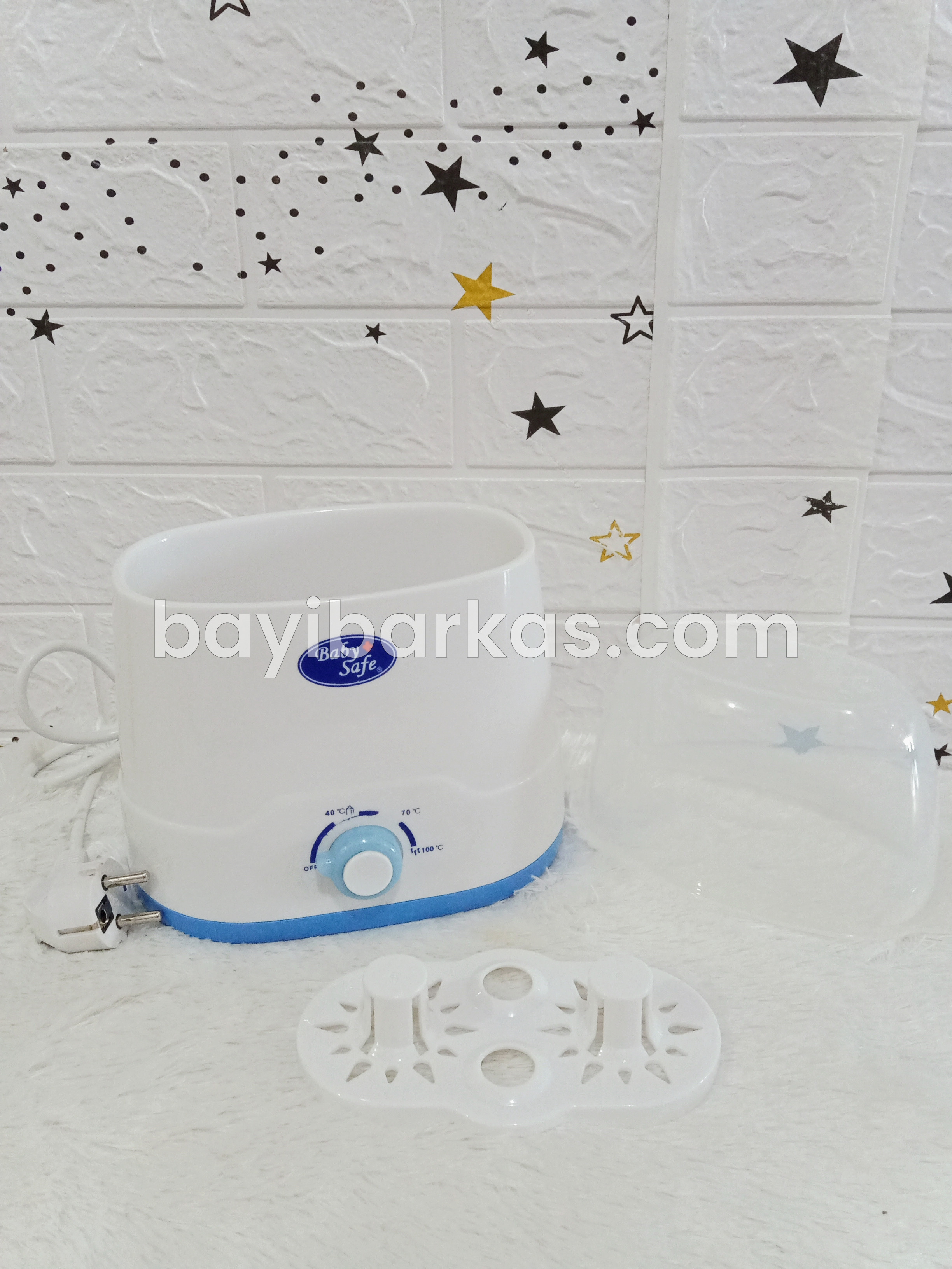 Warmer Twin Bottle merk BABY SAFE 'LB-216' *SECOND