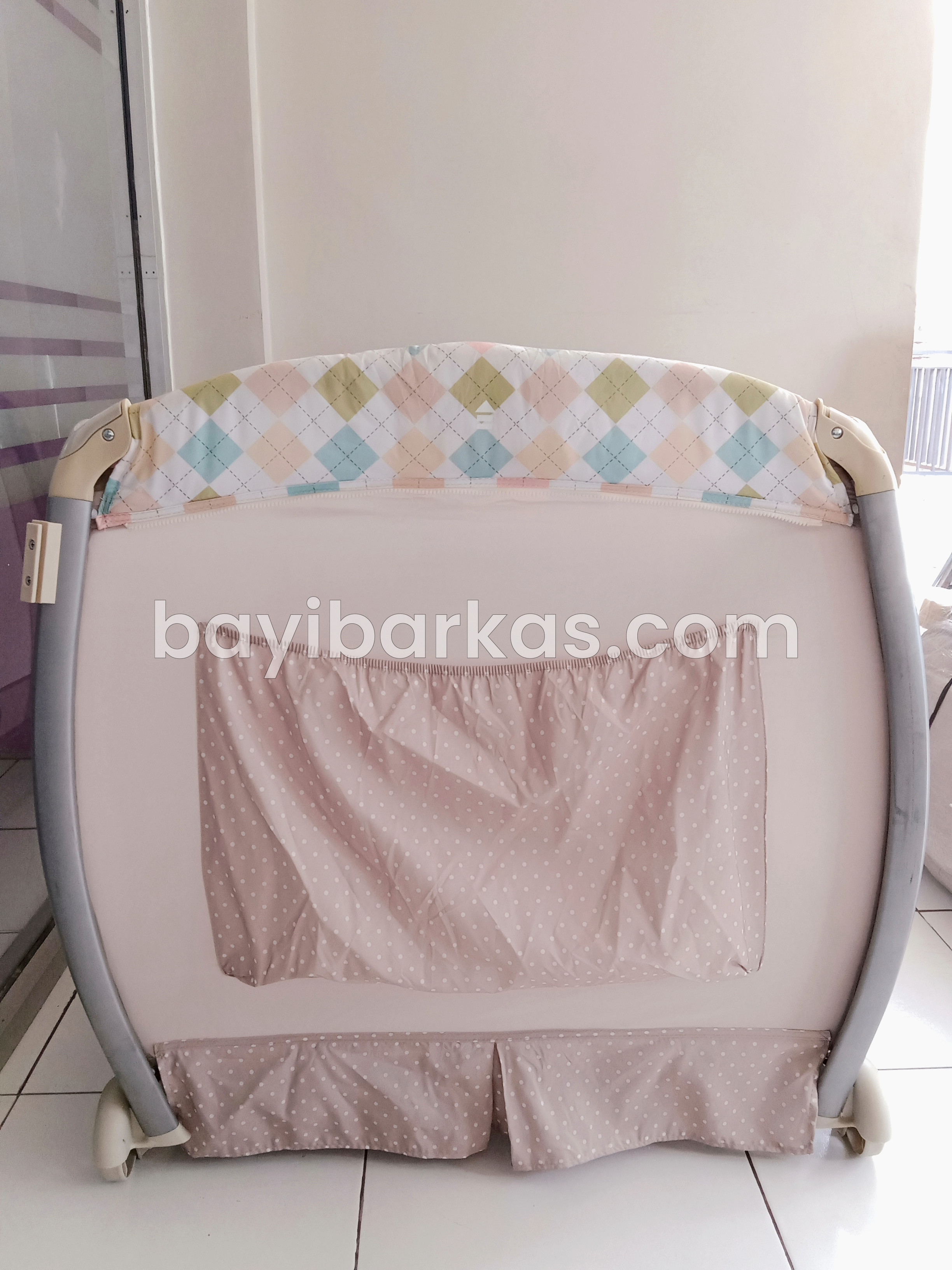 Box Bayi / boks tempat tidur bayi BABYELLE "Premium Line'' Cream *SECOND (BP.MFA)