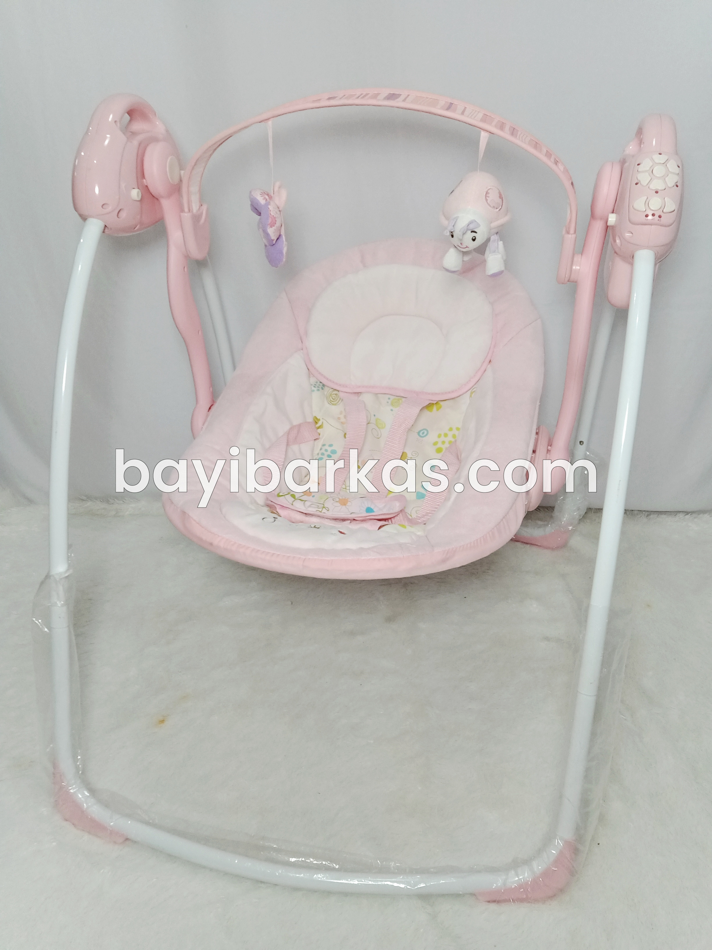 Baby Swing Elektrik merk BABY ELLE ''Angel'' Pink *SECOND