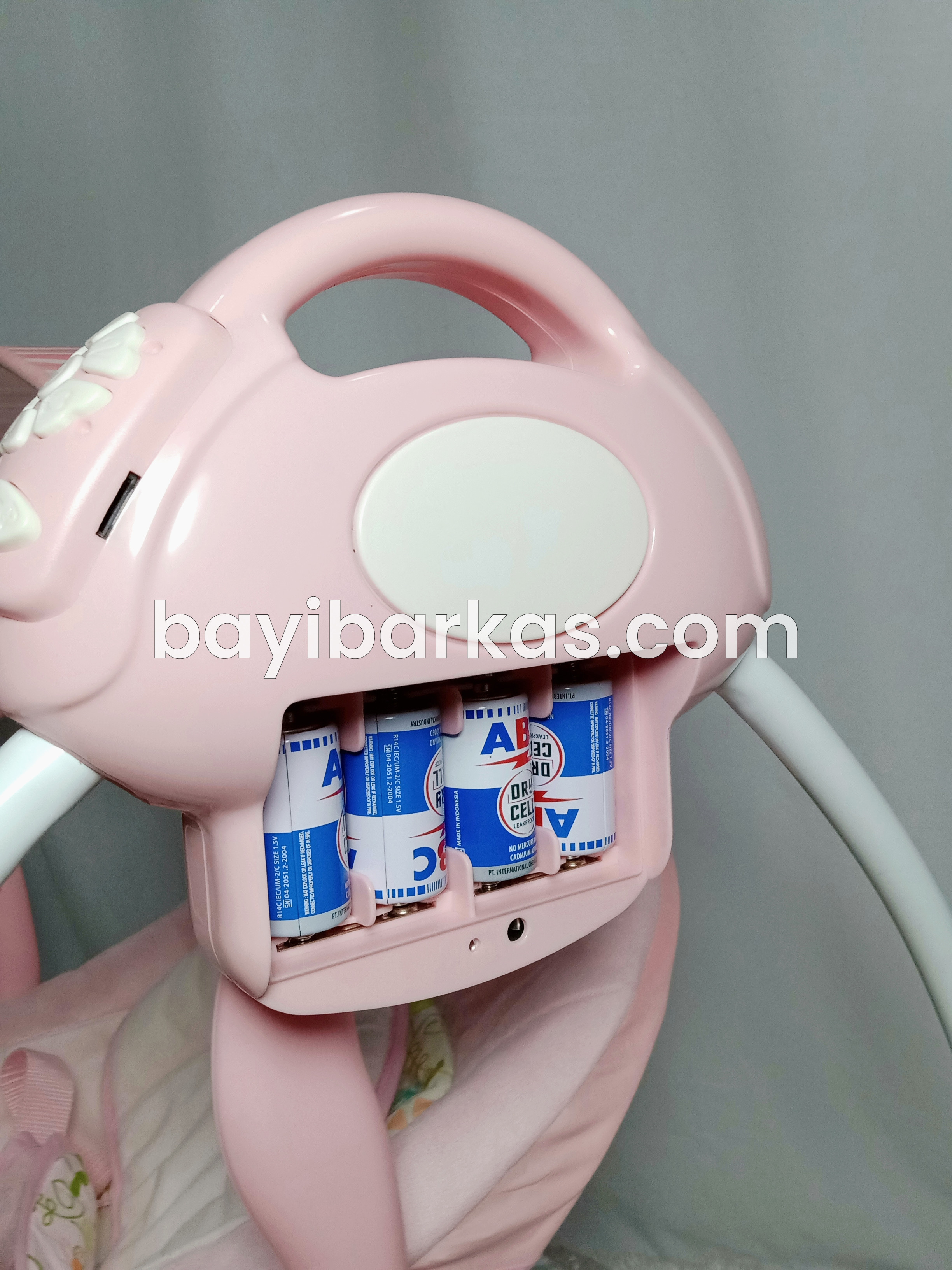 Baby Swing Elektrik merk BABY ELLE ''Angel'' Pink *SECOND