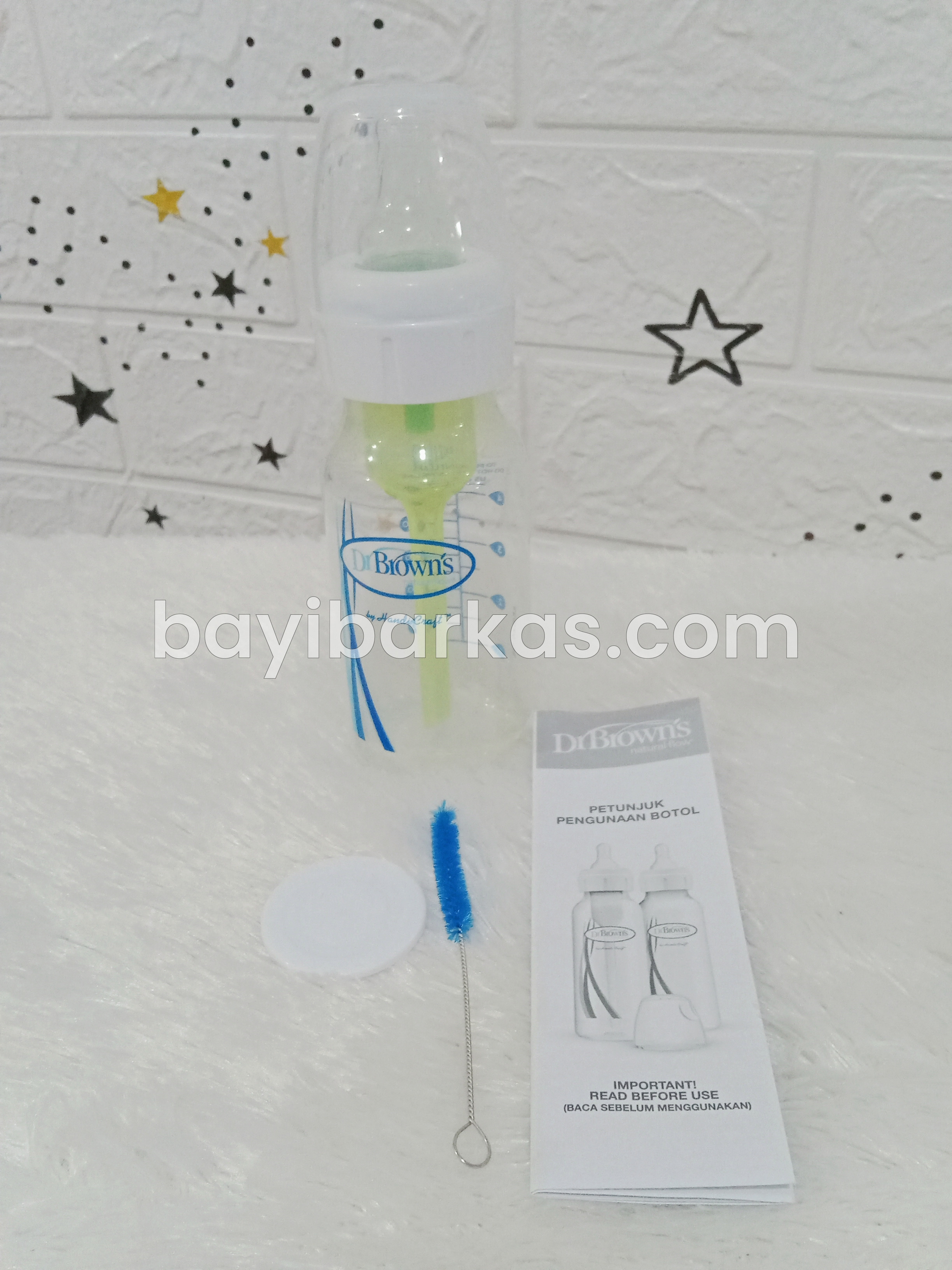 Botol Susu merk DR.BROWN'S 120ml Anti Colic *SECOND
