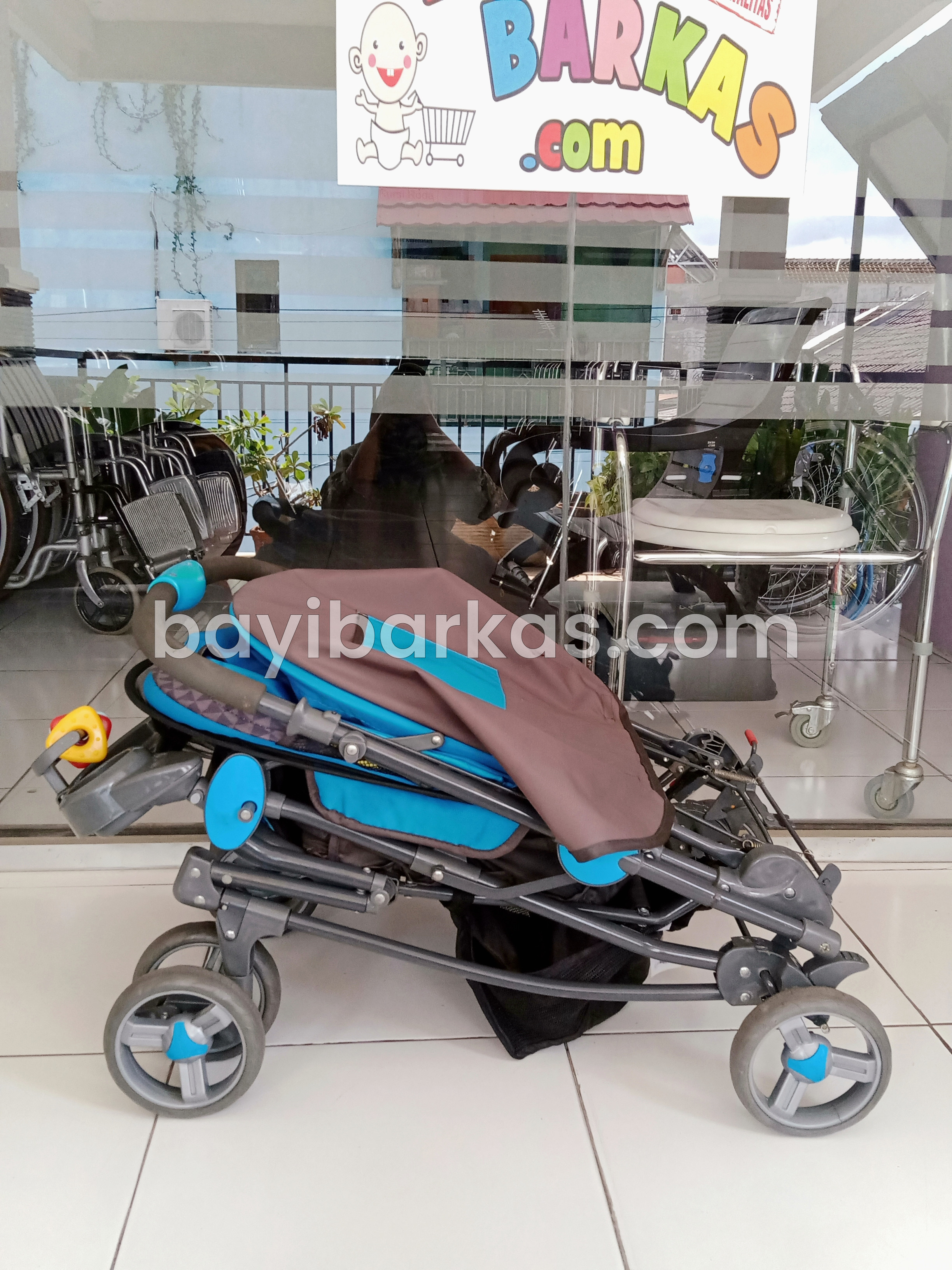 Stroller 3in1 merk PLIKO 'GRANDE' *second (BP. MA)