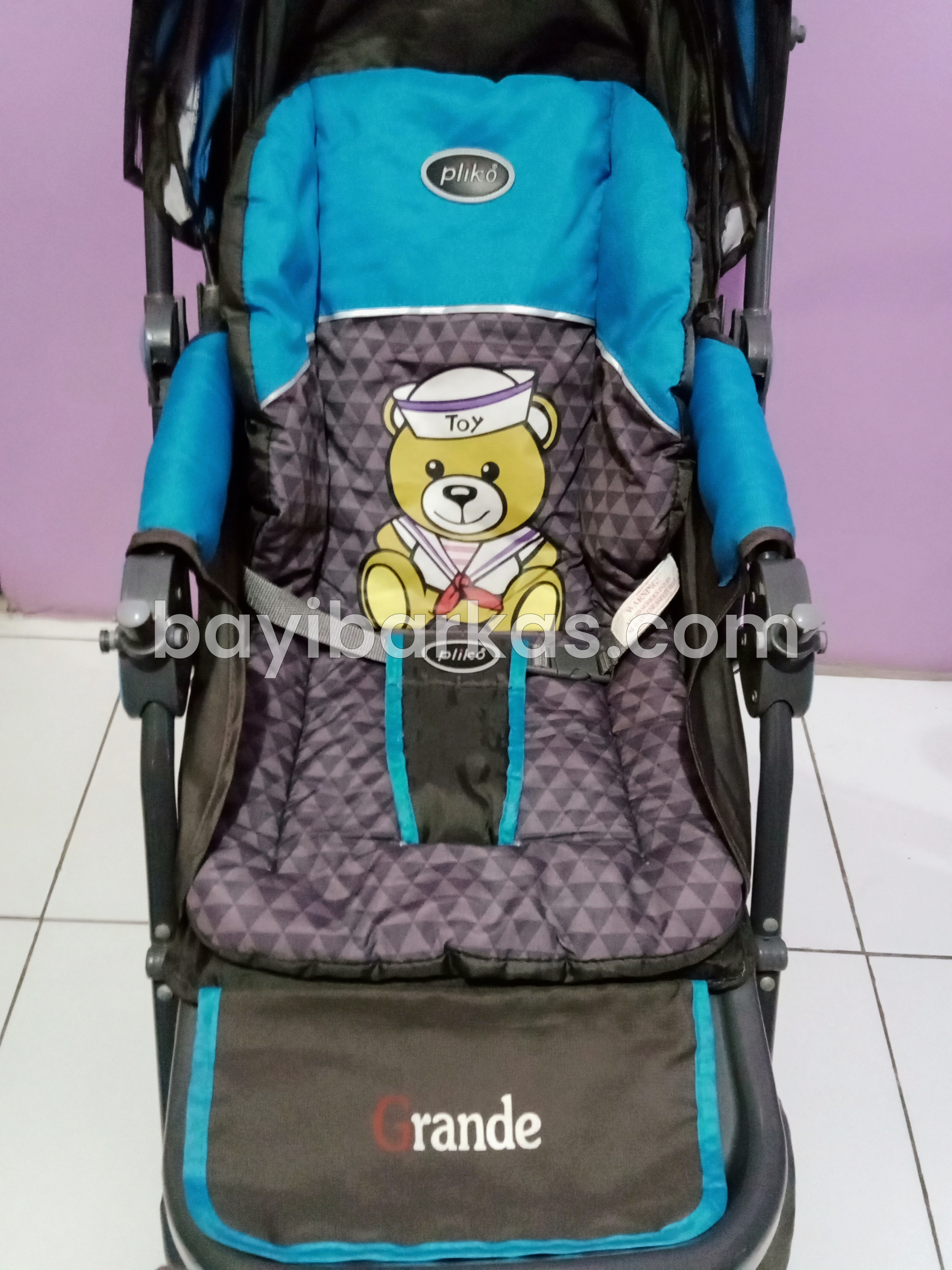 Stroller 3in1 merk PLIKO 'GRANDE' *second (BP. MA)