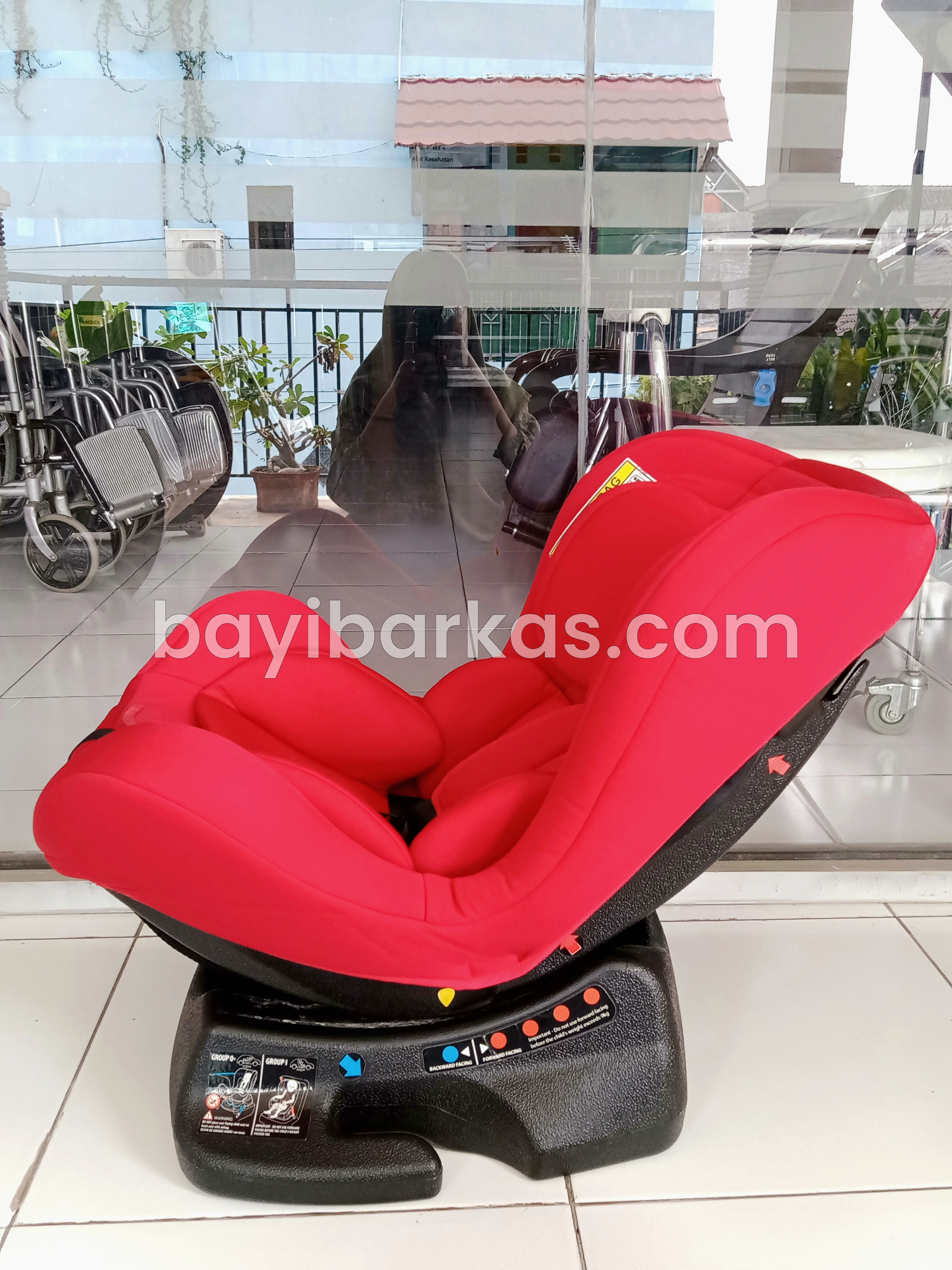 Carseat Infant to Toddler PLIKO CABRIO 'Merah' *Second (BP. MFA)