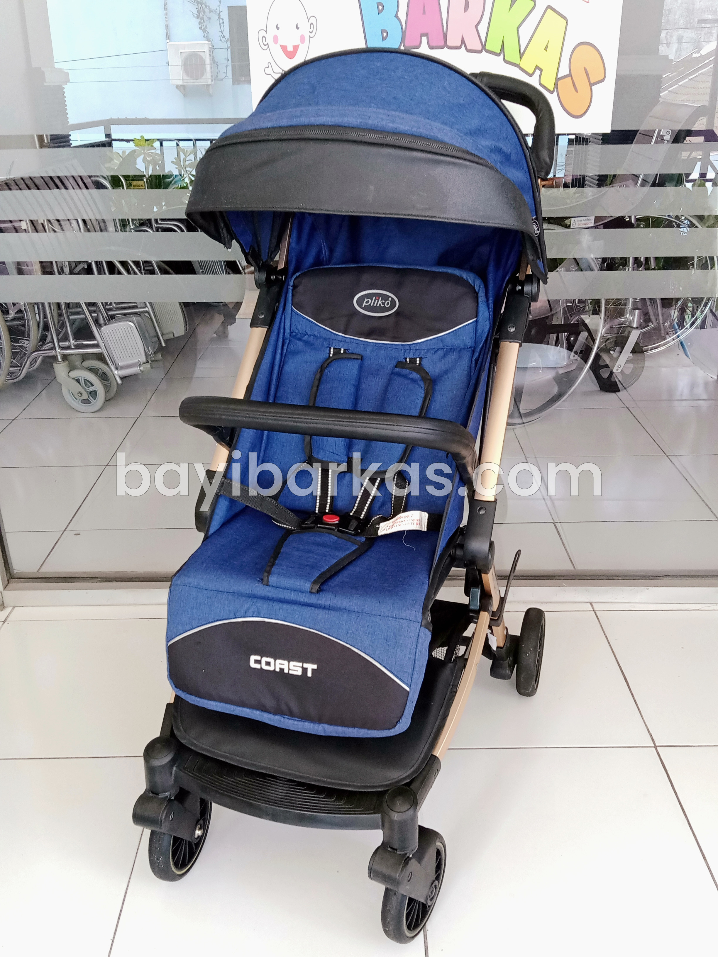 Stroller Koper Travelite PLIKO "COAST" Biru *SECOND (BP. MA)