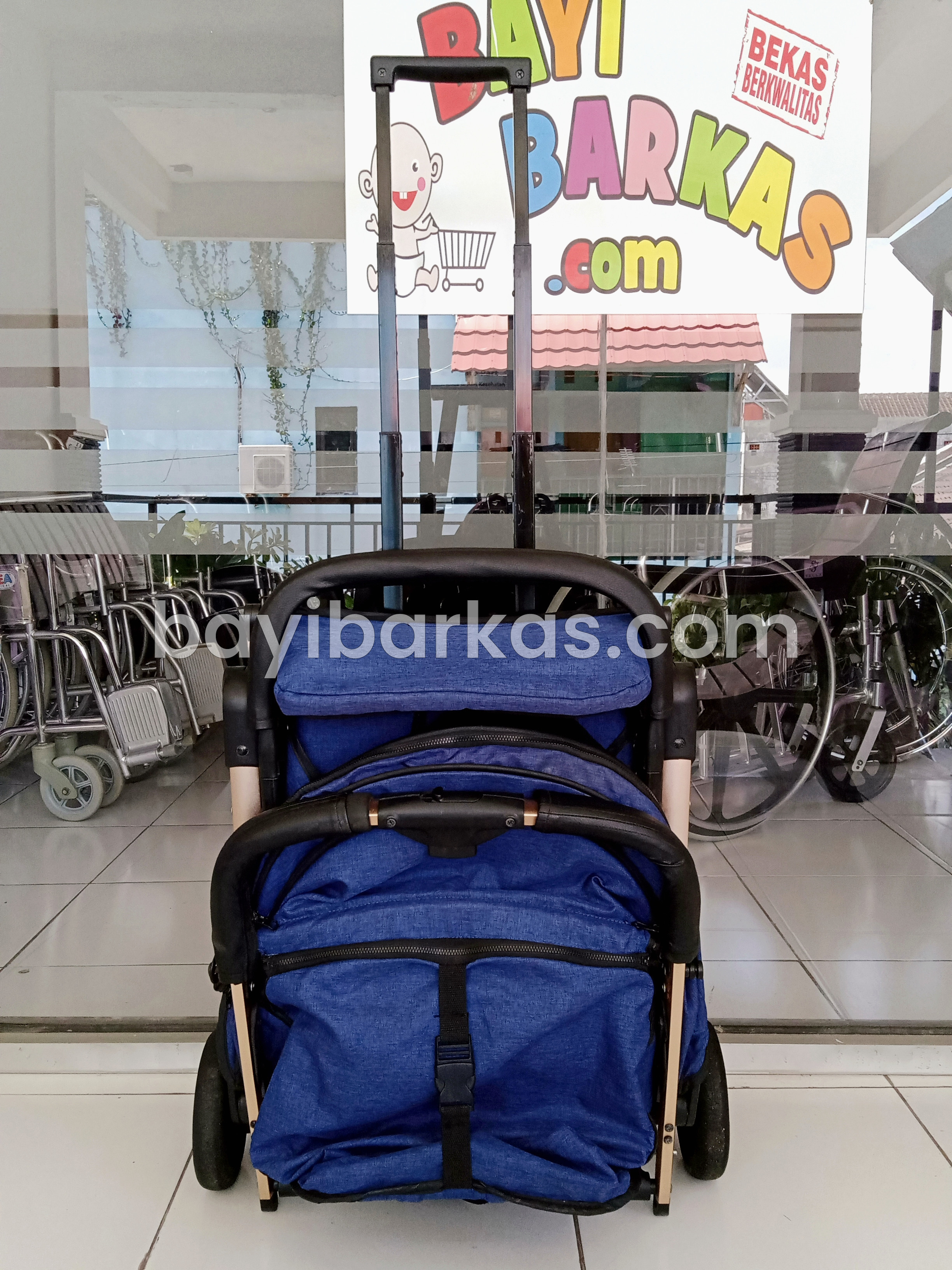 Stroller Koper Travelite PLIKO "COAST" Biru *SECOND (BP. MA)