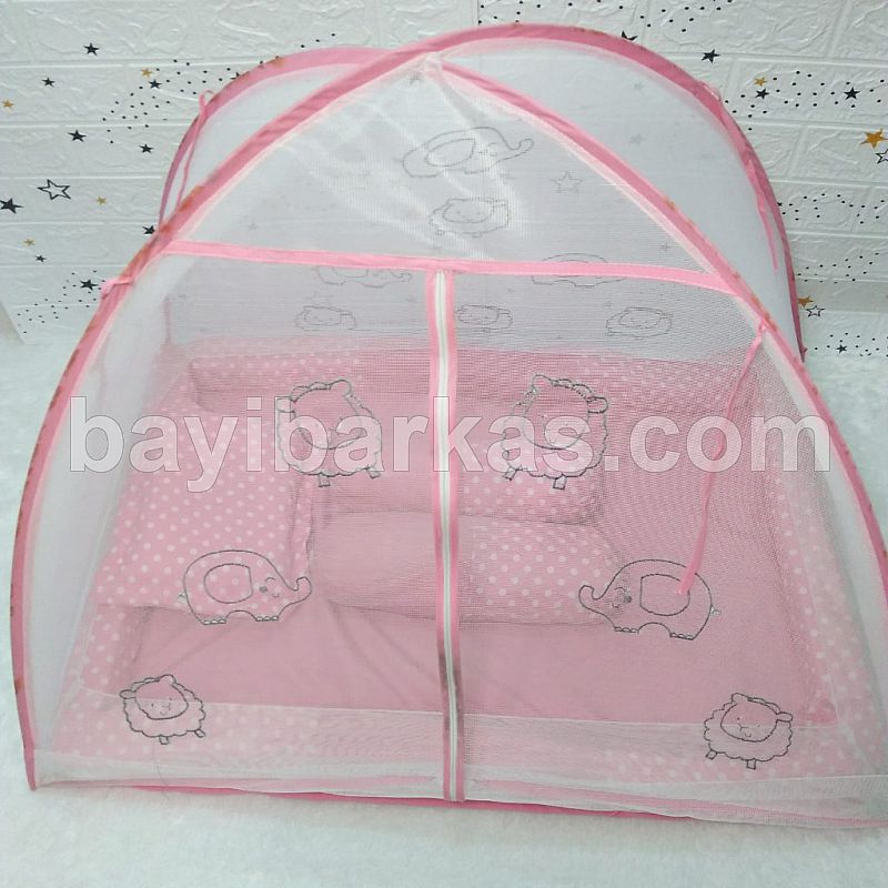 Kasur Bayi Portable  *Second (Pink)
