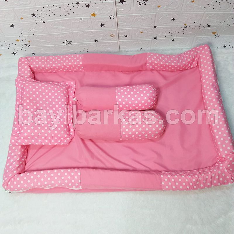 Kasur Bayi Portable  *Second (Pink)