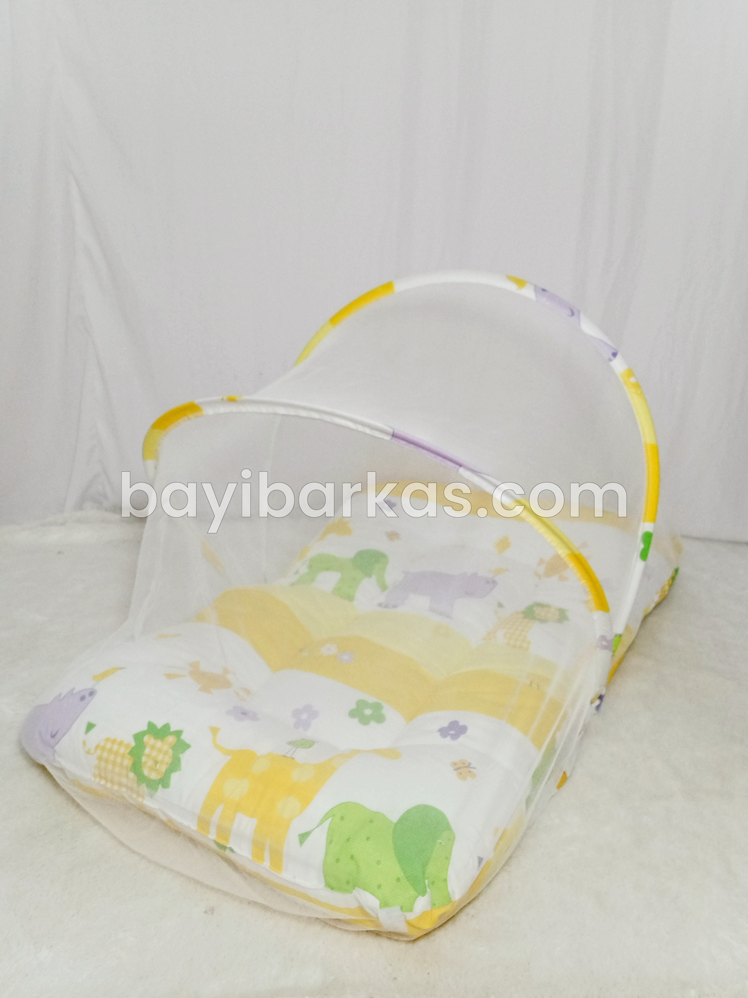 Kasur lipat Kelambu kuning *Second (BNS)