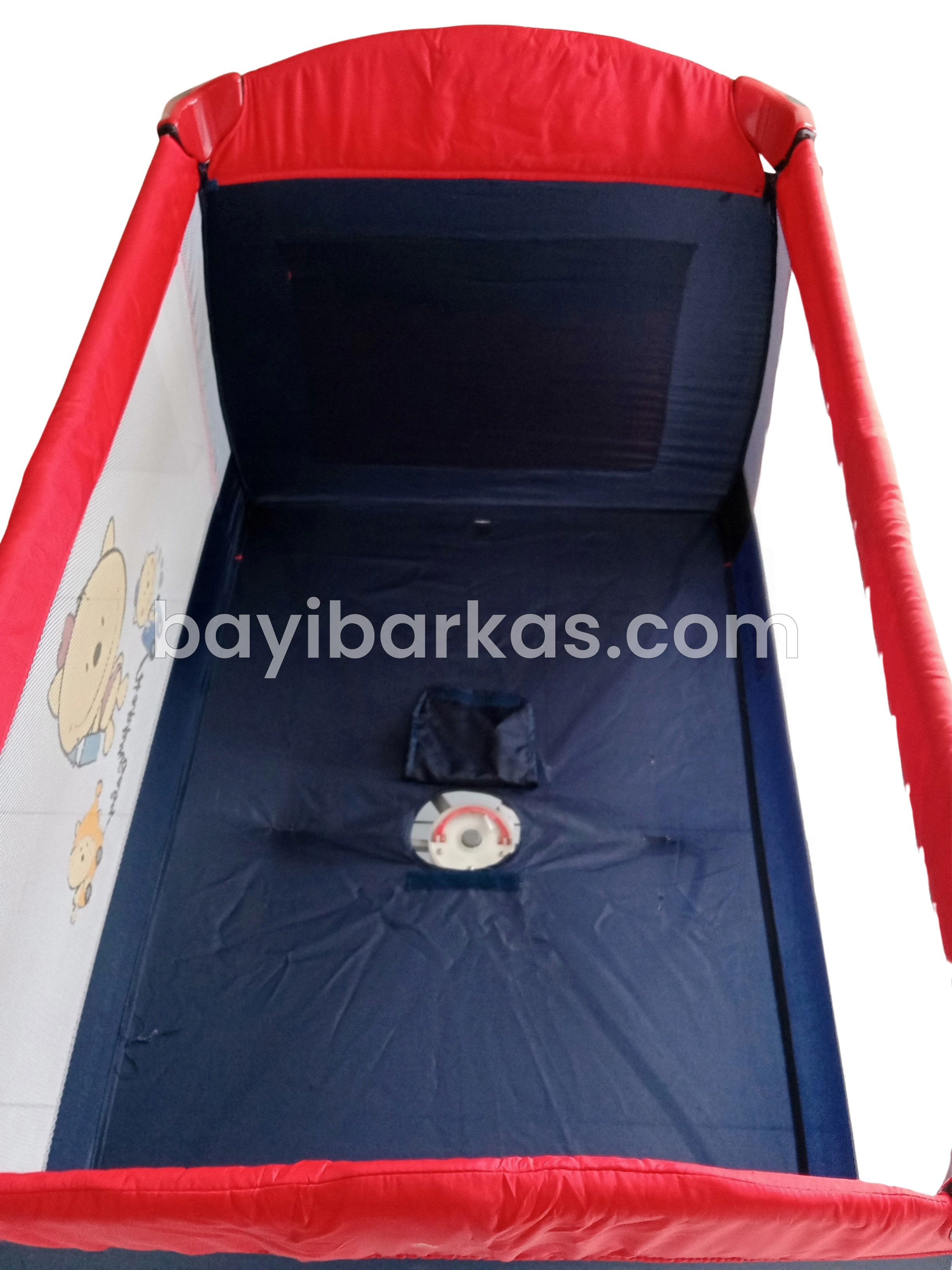 Box Bayi / boks tempat tidur bayi BABYELLE "Deluxe Travelite'' Merah-Navy *SECOND (BP.MFA)