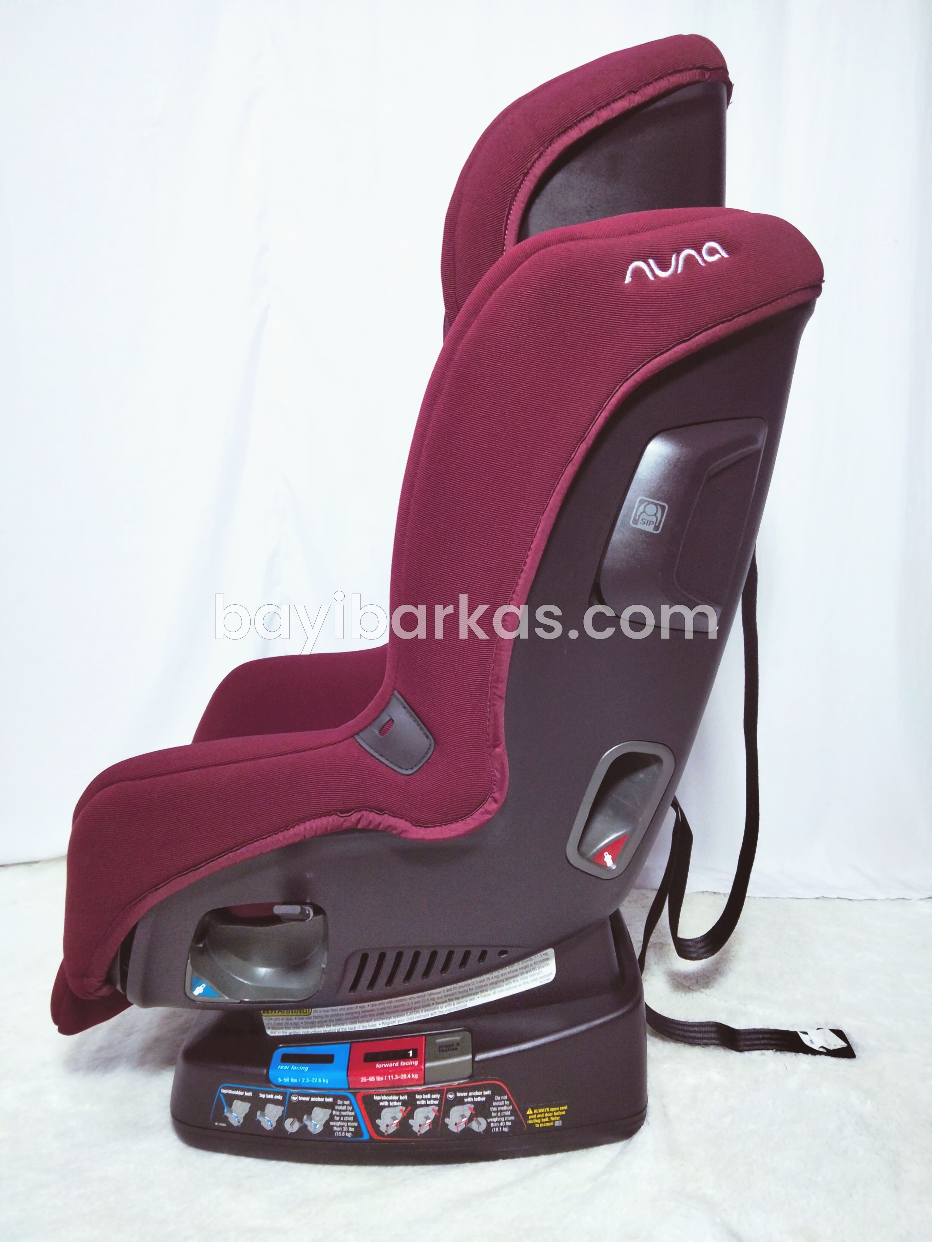 Carseat Toddler 'Nuna' Maroon *Second (BP)