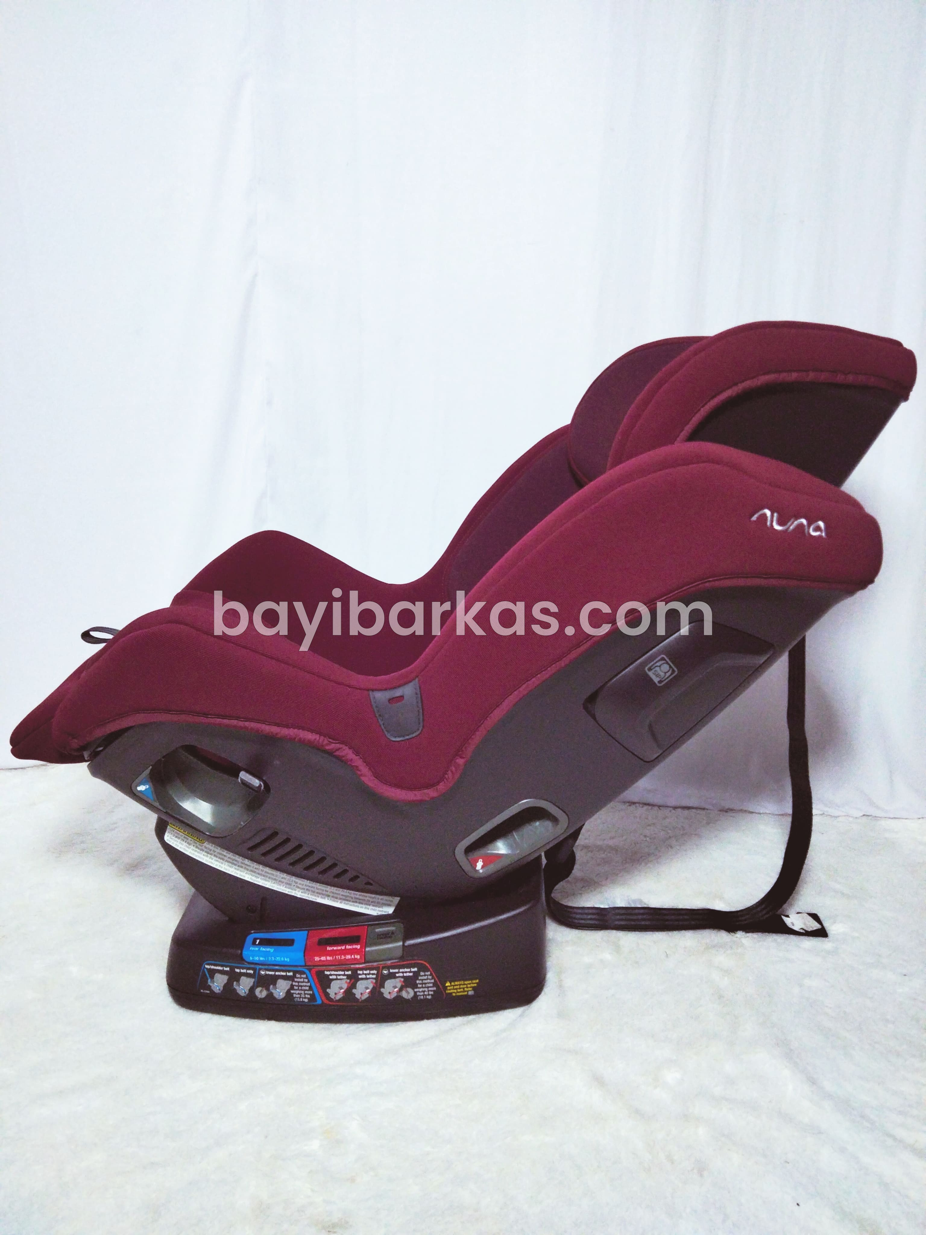 Carseat Toddler 'Nuna' Maroon *Second (BP)