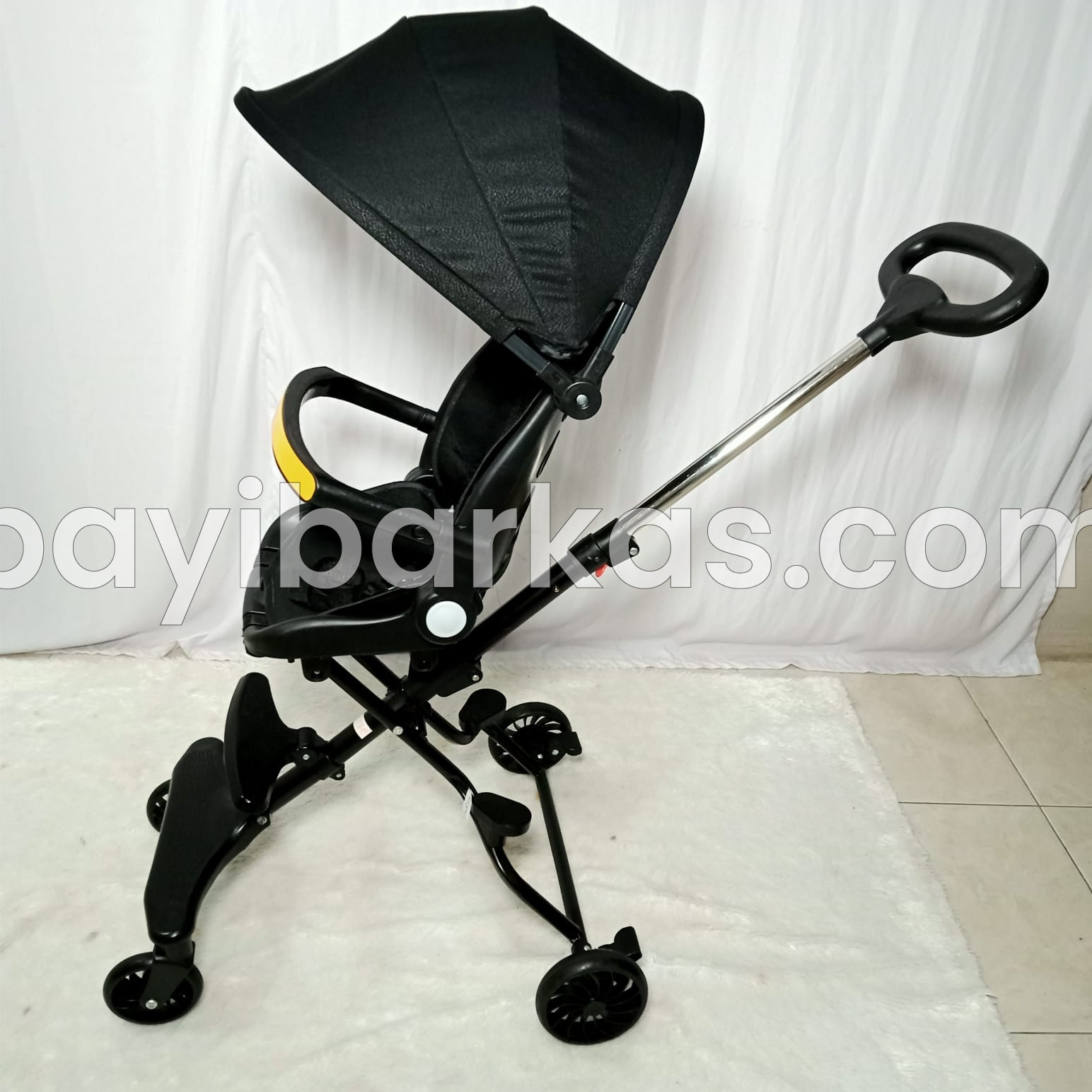 Magic Stroller / Stroller Travelling Exotic Hitam *Ex Kado (BP NRA)