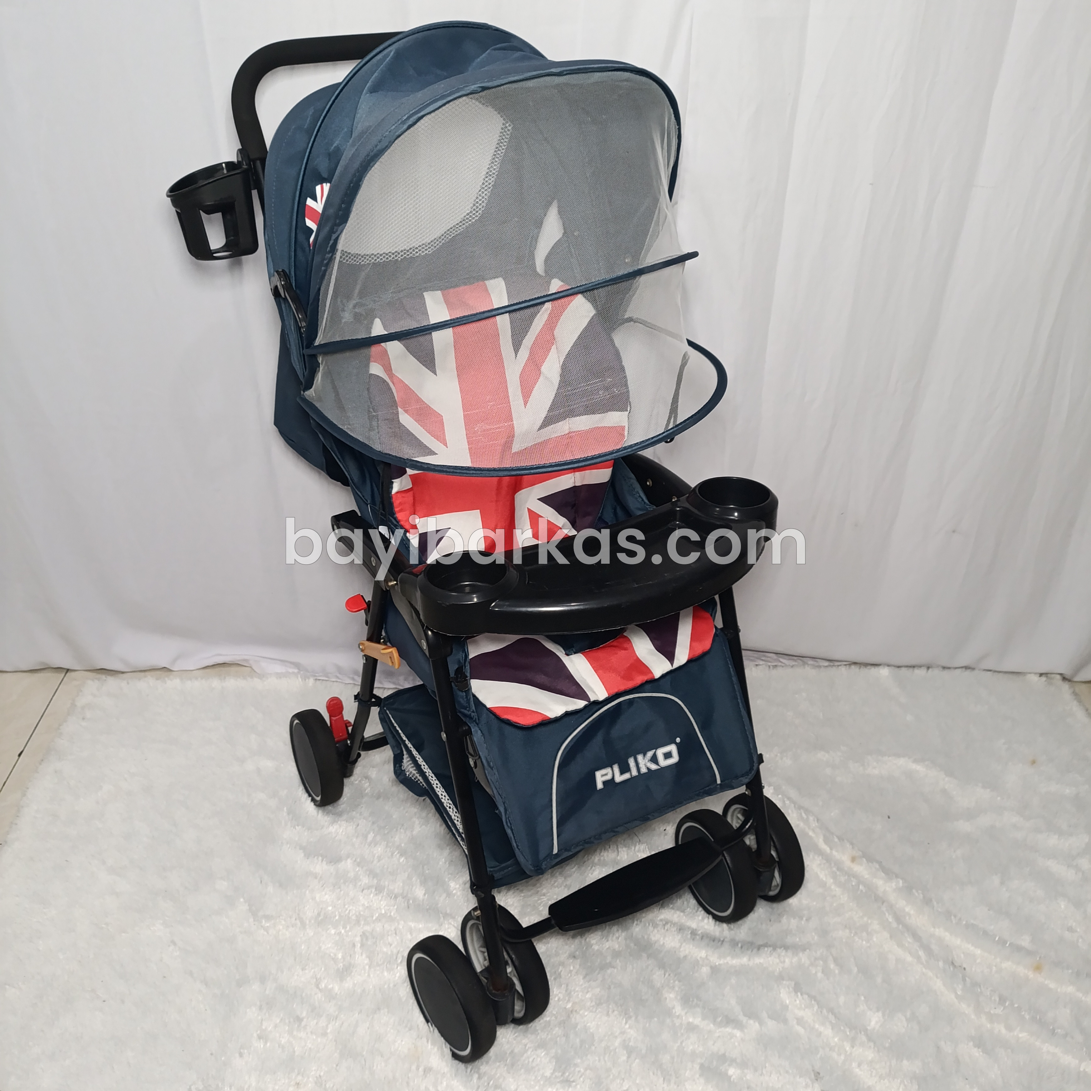 Stroller PLIKO 'COUPE' Biru *2nd (BP.N)