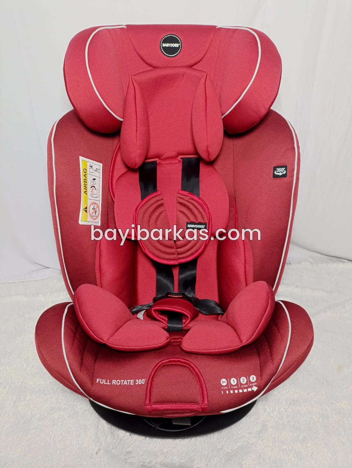Carseat Infant to Toddler BABY DOES  rotate 360° Merah *LIKE NEW (BP-NFA)
