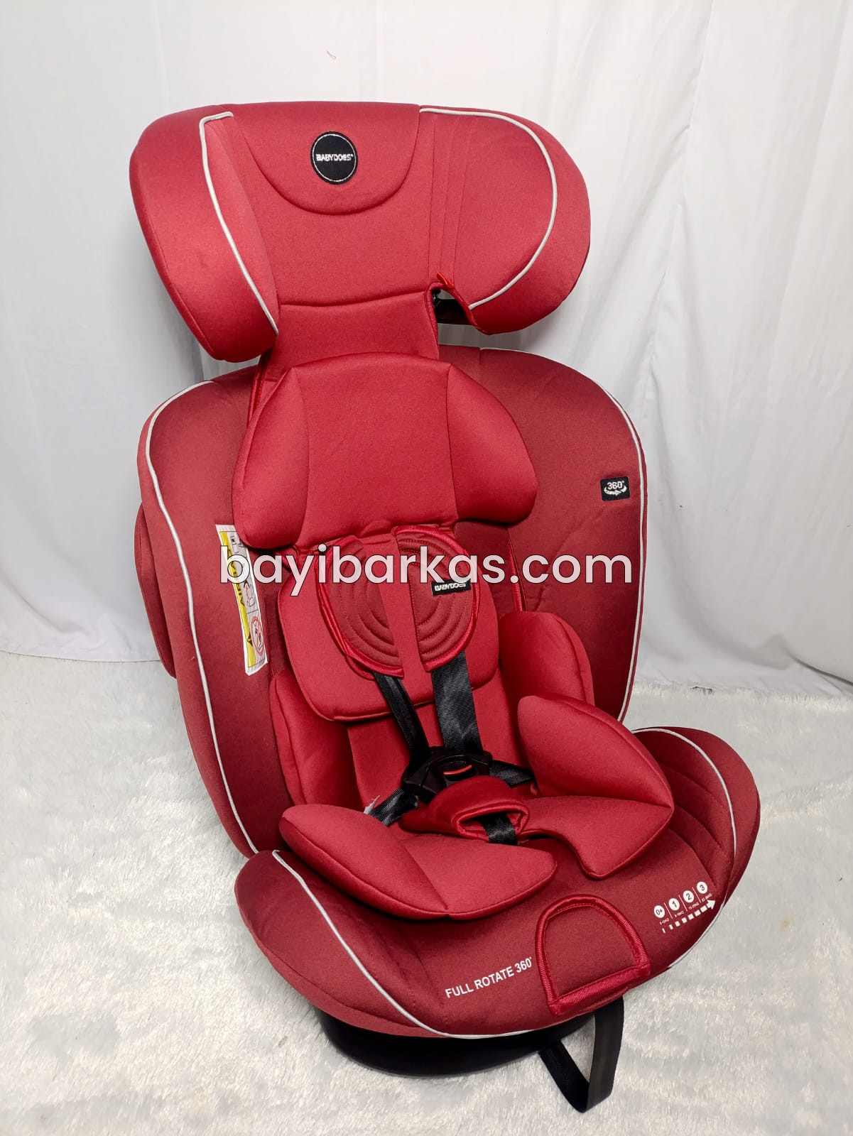 Carseat Infant to Toddler BABY DOES  rotate 360° Merah *LIKE NEW (BP-NFA)
