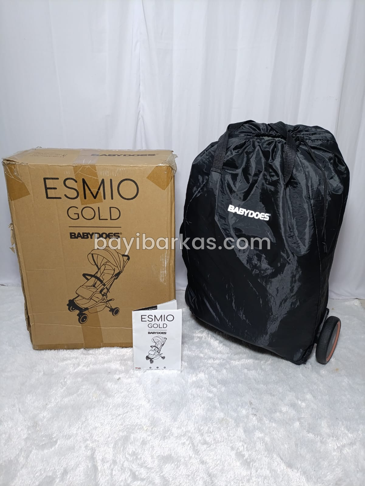 Stroller Koper Travelite BABY DOES "ESMIO" *Abu Abu (SECOND) (BP. FA)