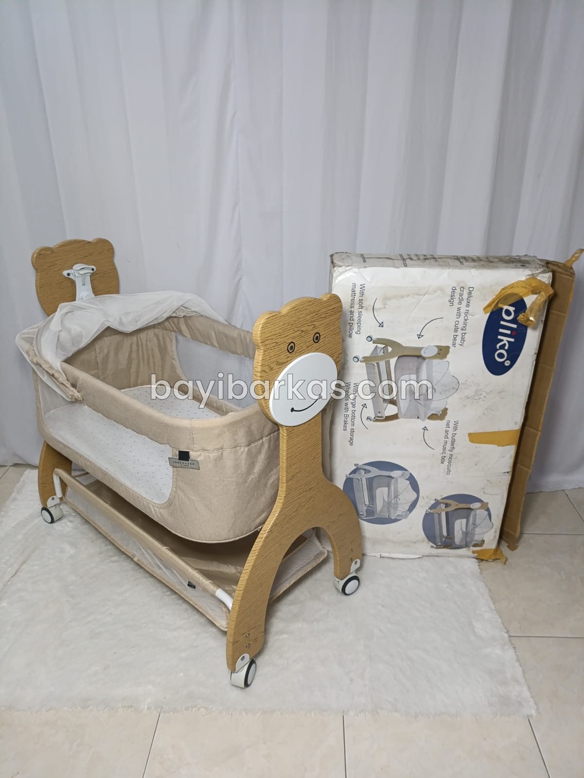 Box Bayi Portable PLIKO VANCOUVER *2nd (BP.MA)