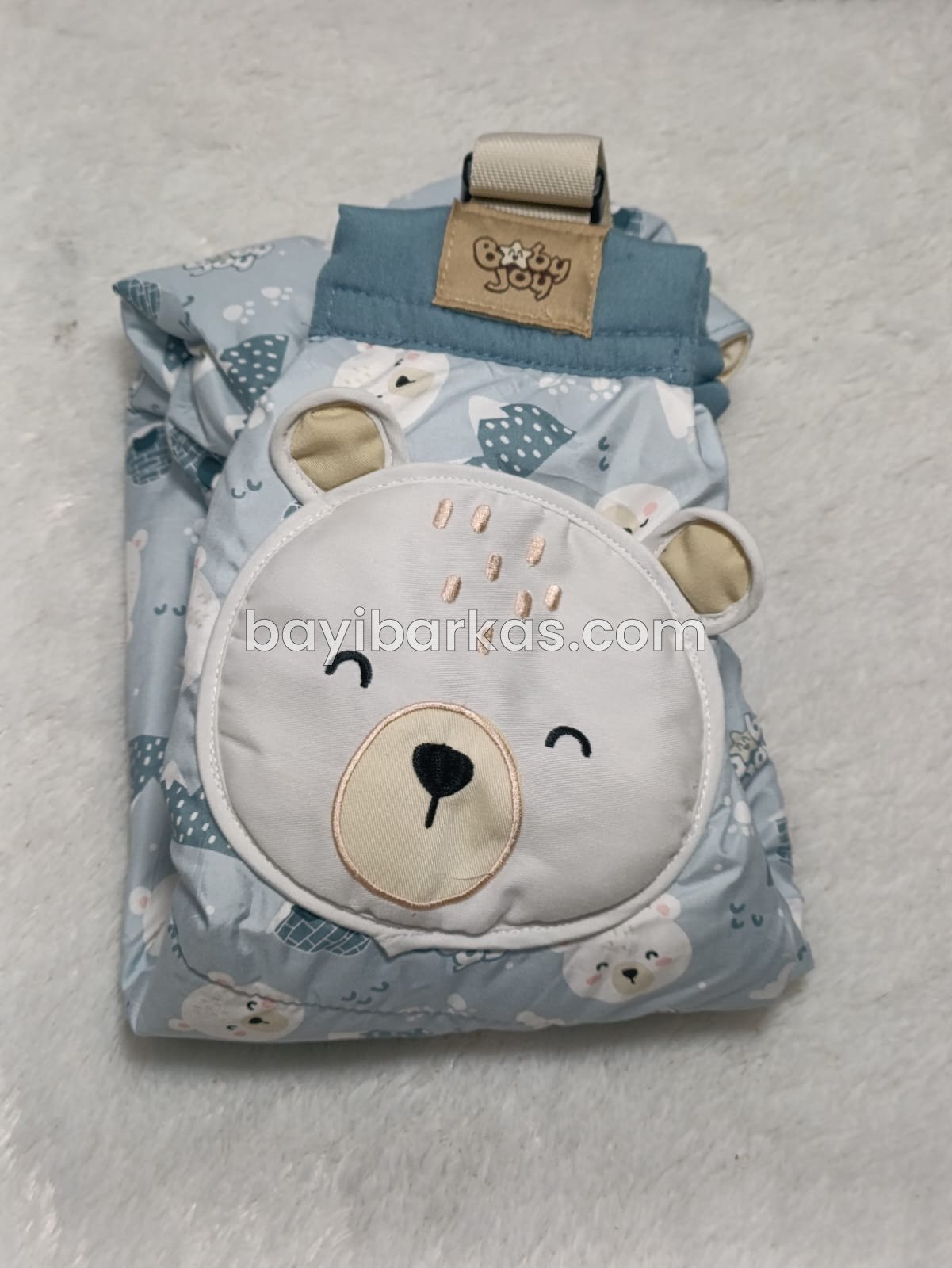 Gendongan Samping BABY JOY Frozy Biru *2nd