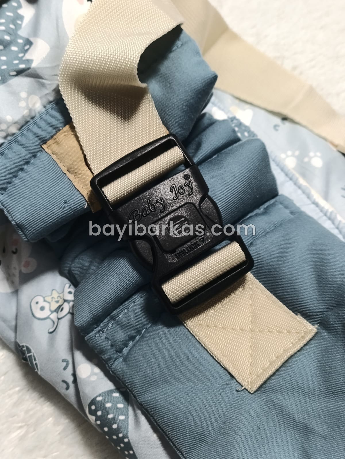 Gendongan Samping BABY JOY Frozy Biru *2nd