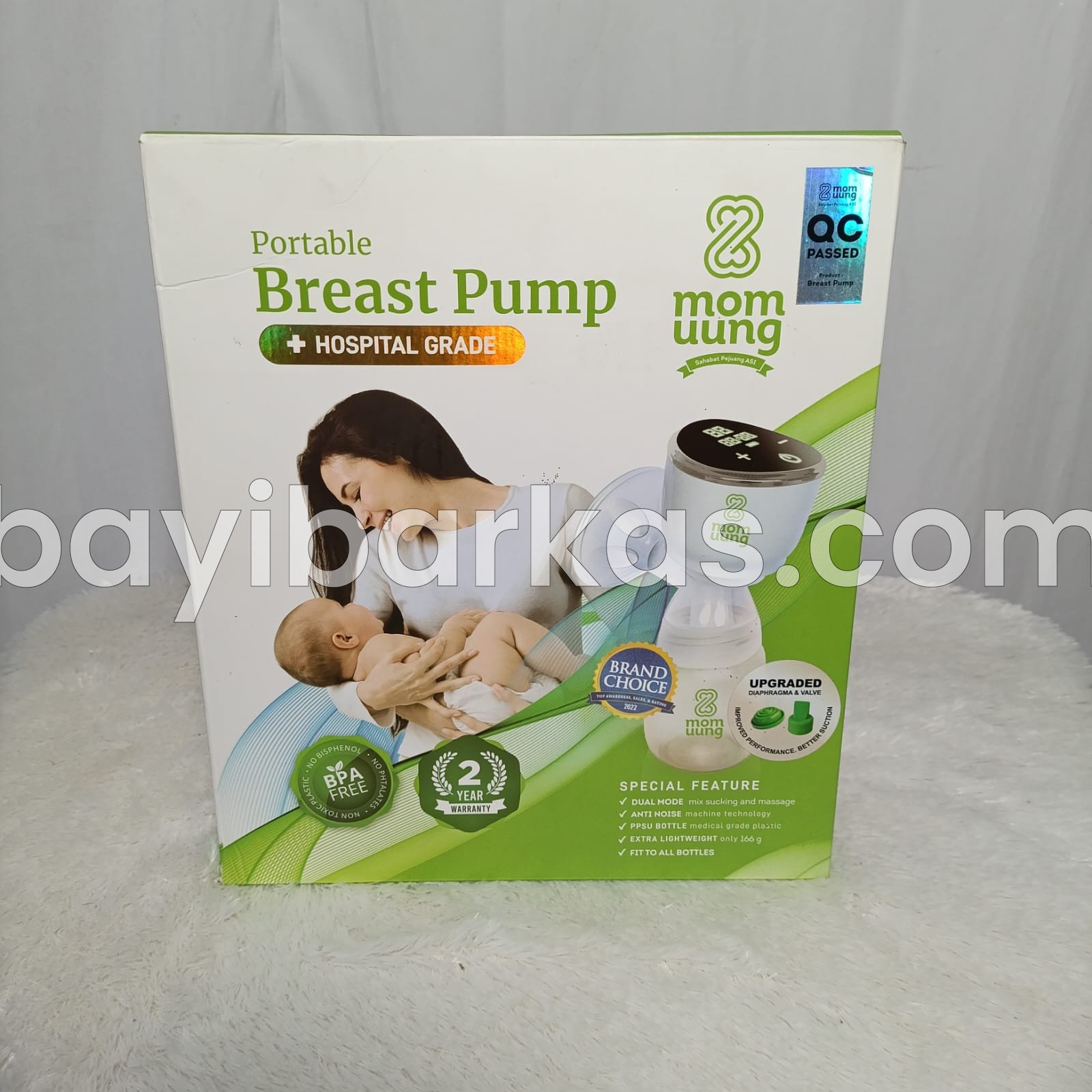 Breast Pump electric / pompa asi elektrik MOM UUNG Hospital grade *like new