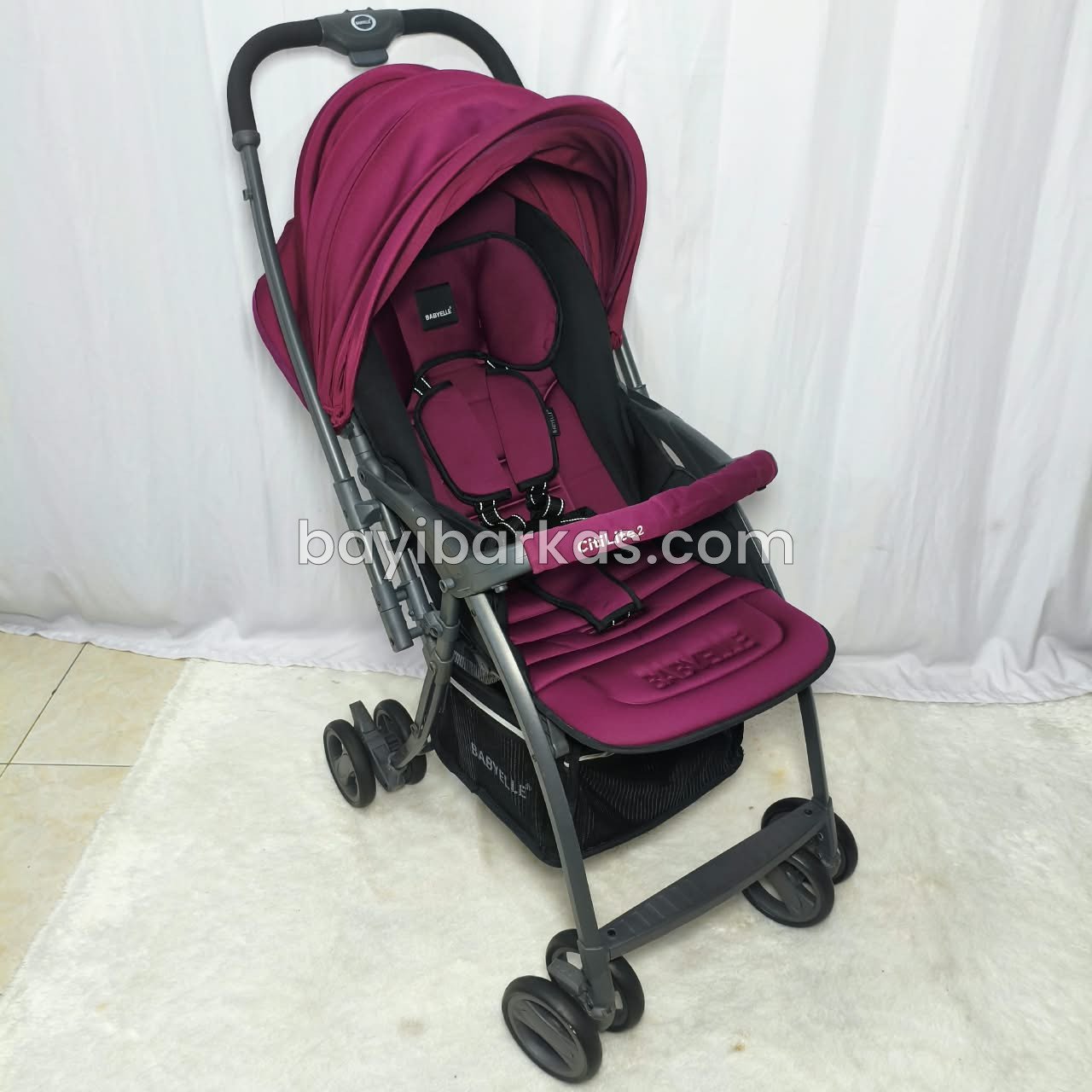 Stroller BABY ELLE 'CITILITE 2' Ungu *2nd (BP.MA)